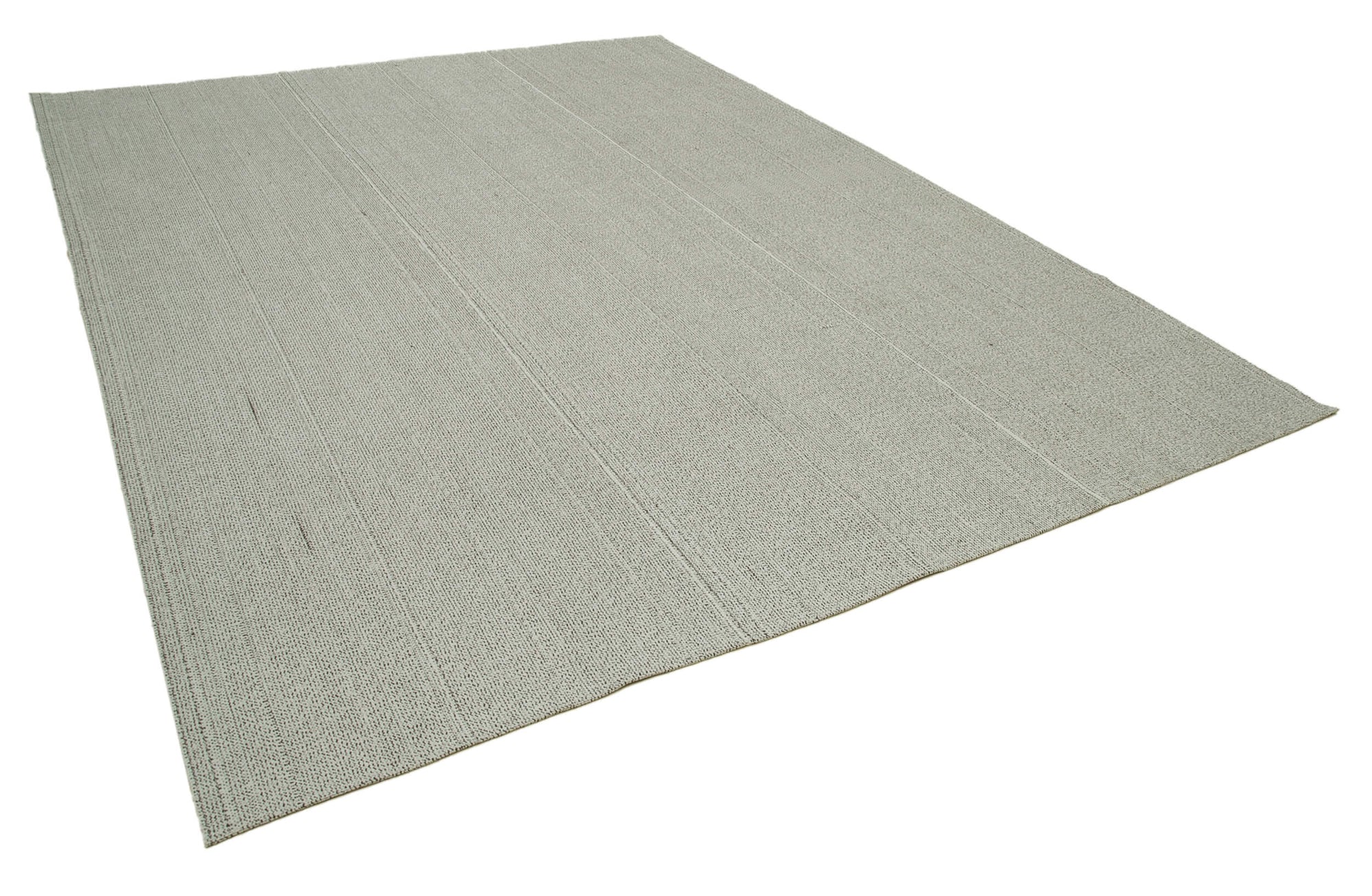 9 x 12 Grey Modern Kilim Rug - 4285