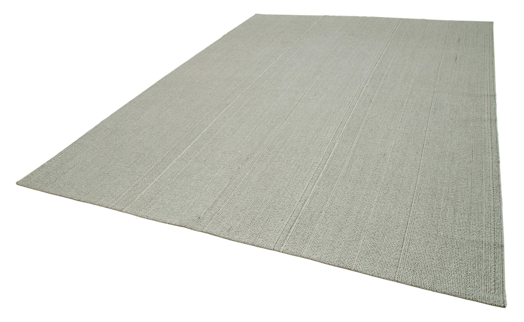 9 x 12 Grey Modern Kilim Rug - 4285