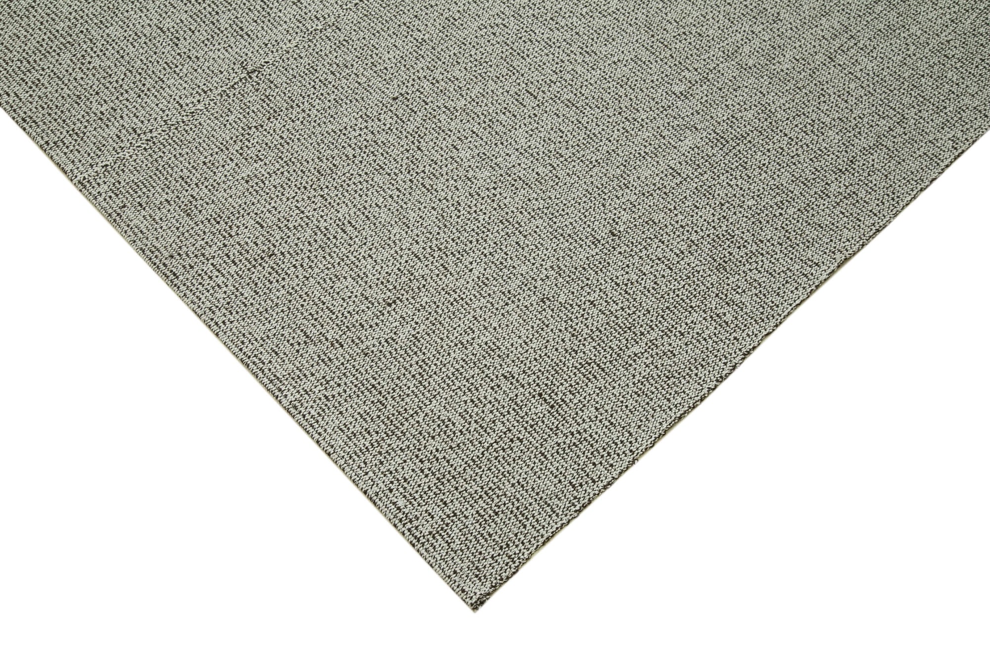 8 x 12 Grey Modern Kilim Rug - 4287