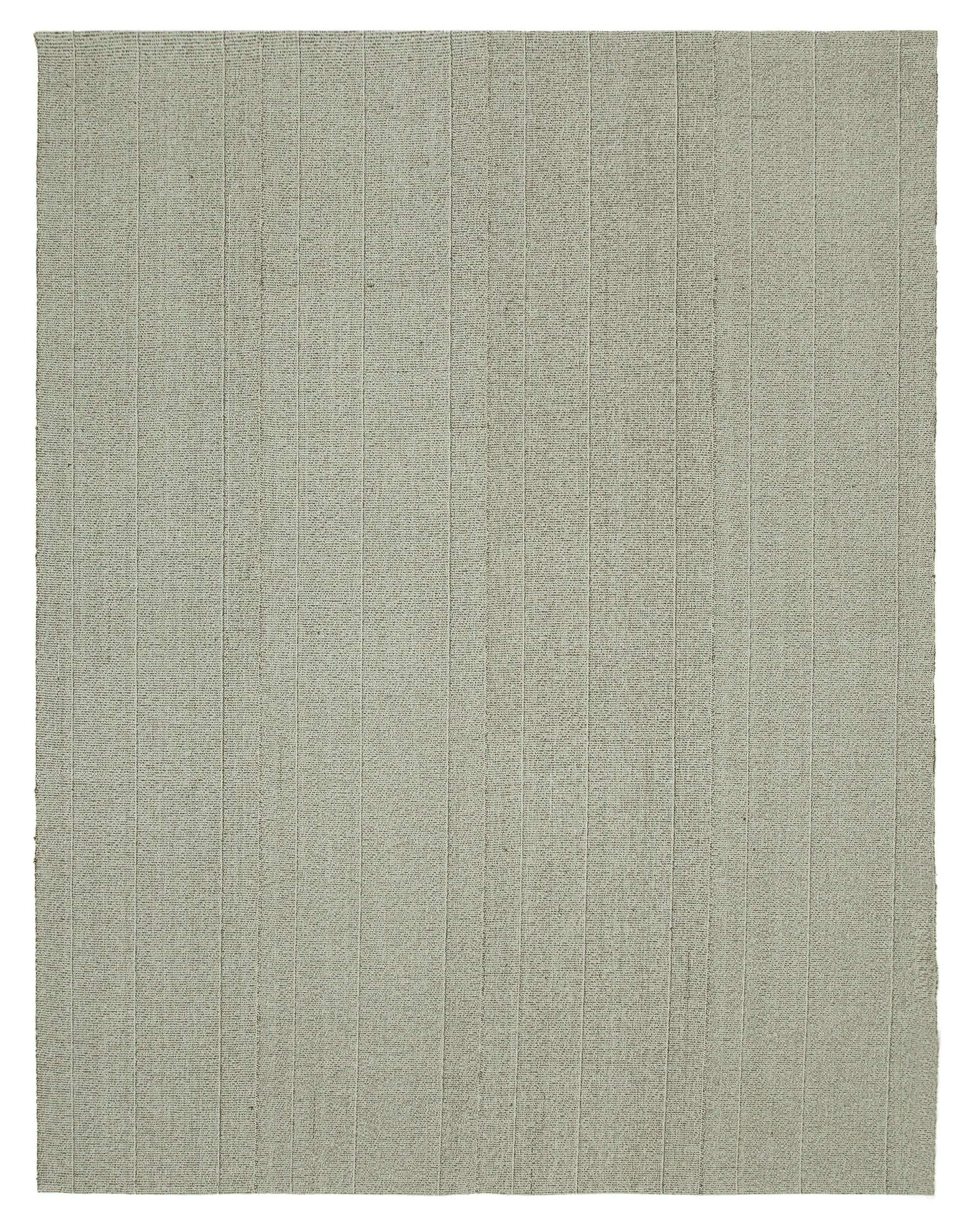 8 x 11 Grey Modern Kilim Rug - 4288