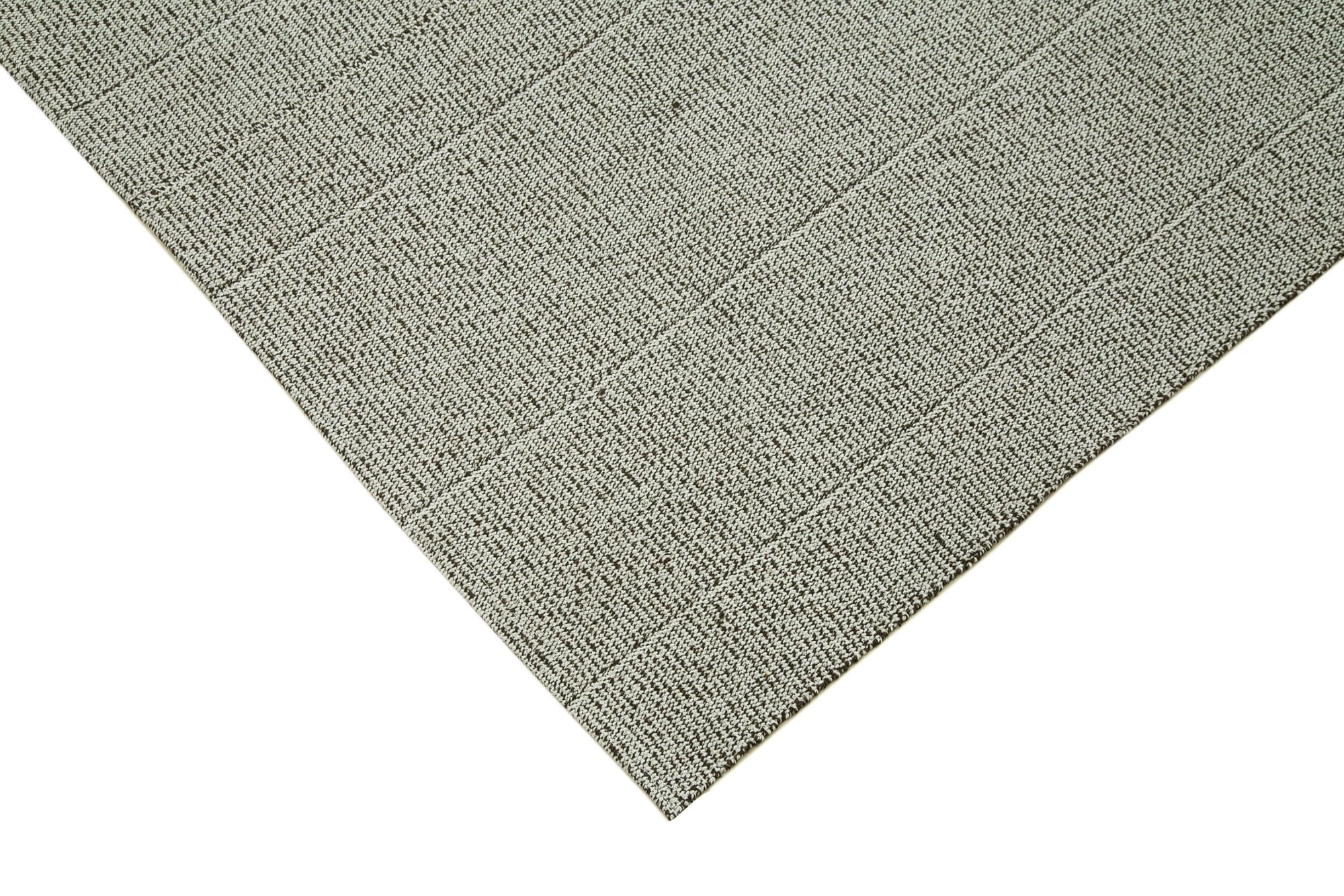 8 x 11 Grey Modern Kilim Rug - 4288