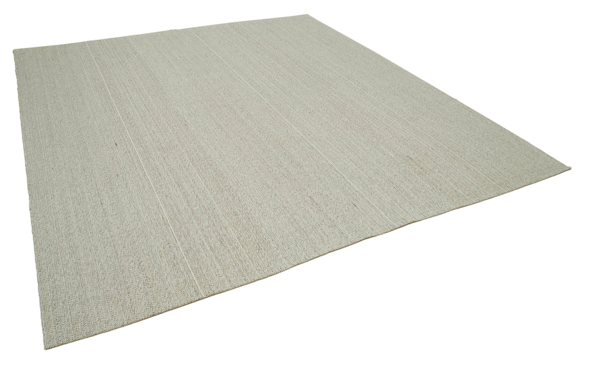 9 x 10 Beige Modern Kilim Rug - 4289