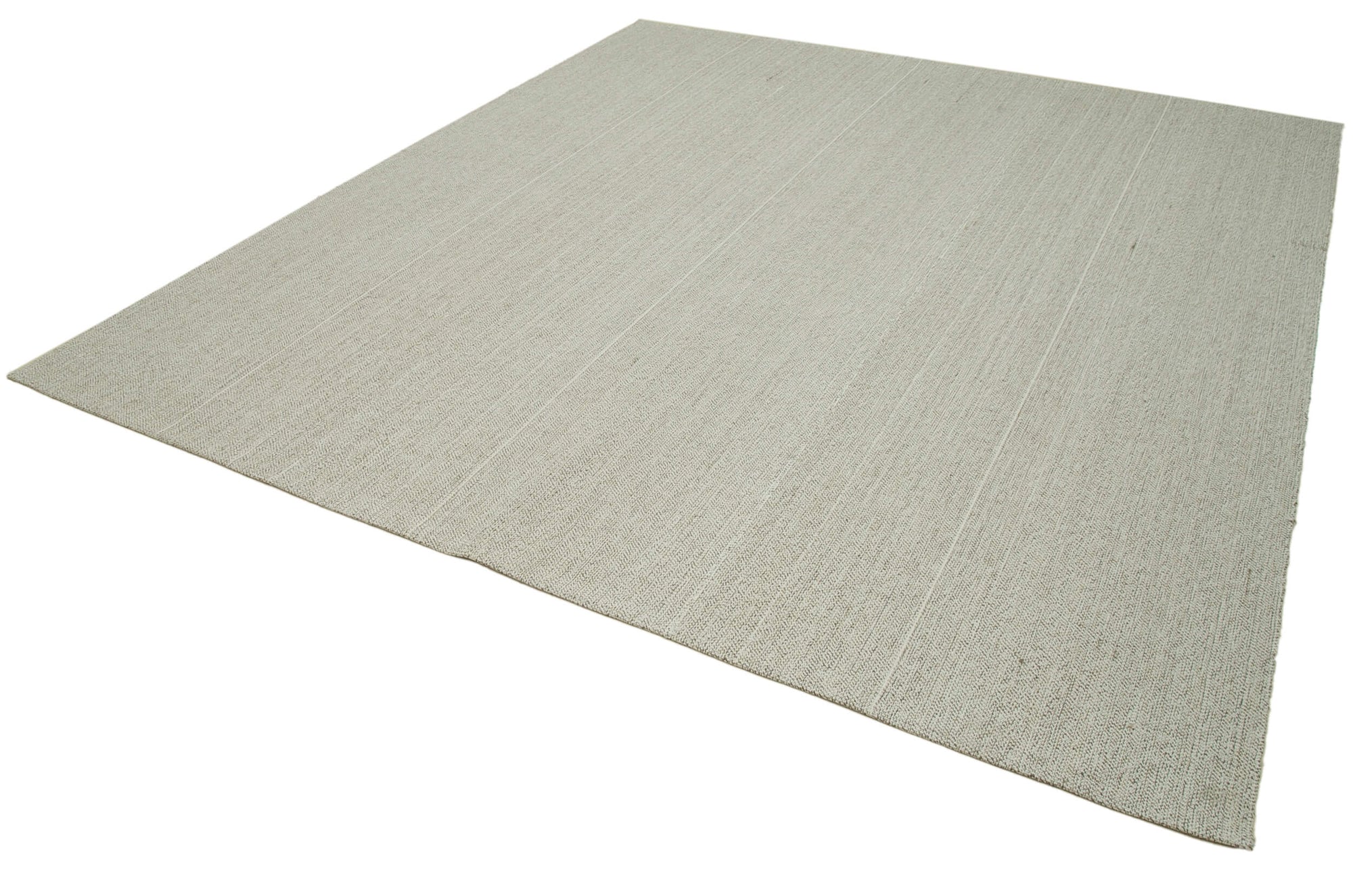 9 x 10 Beige Modern Kilim Rug - 4289