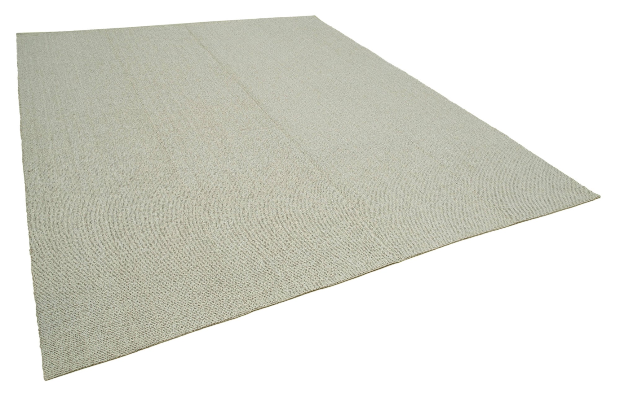 9 x 11 Beige Modern Kilim Rug - 4290