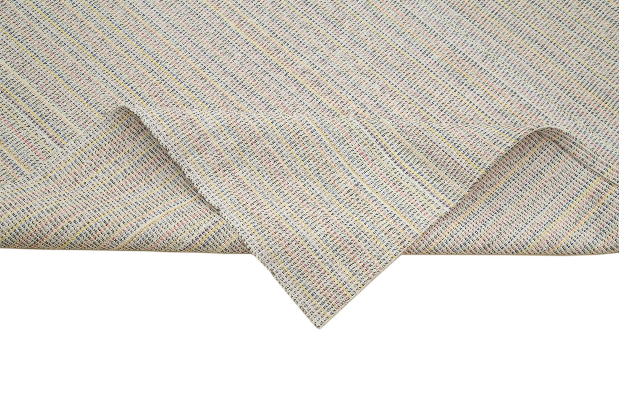 10 x 13 Beige Modern Kilim Rug - 4300