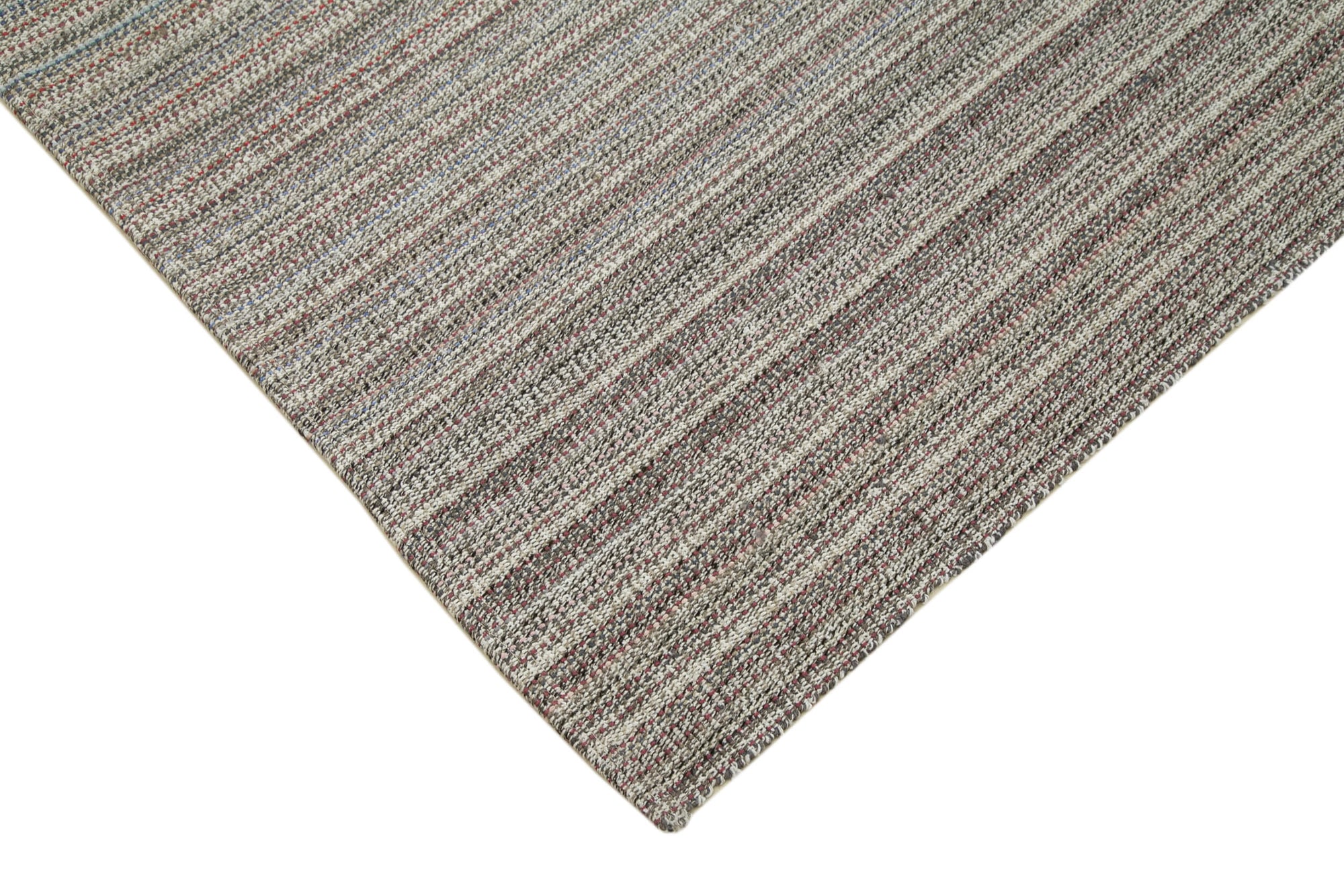 10 x 14 Grey Modern Kilim Rug - 4305