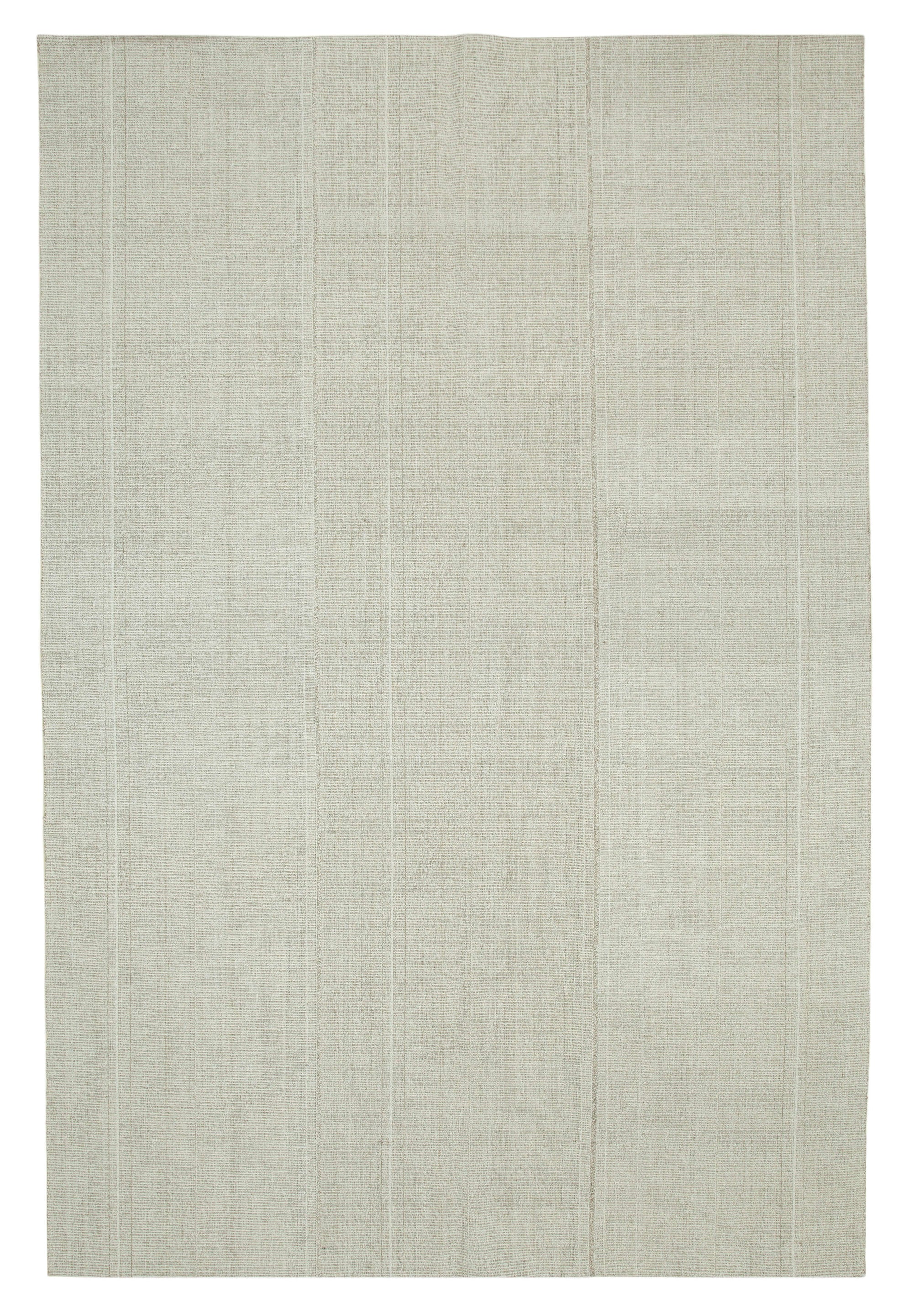 9 x 13 Beige Modern Kilim Rug - 4318