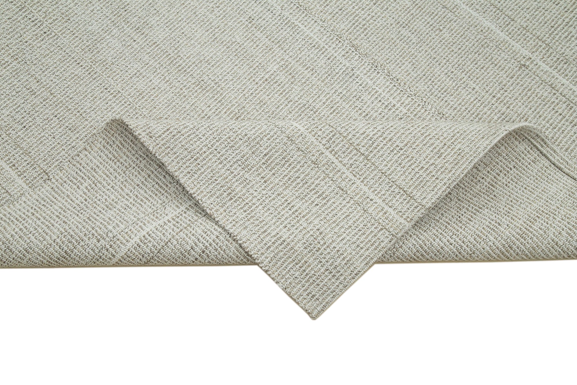 9 x 13 Beige Modern Kilim Rug - 4318