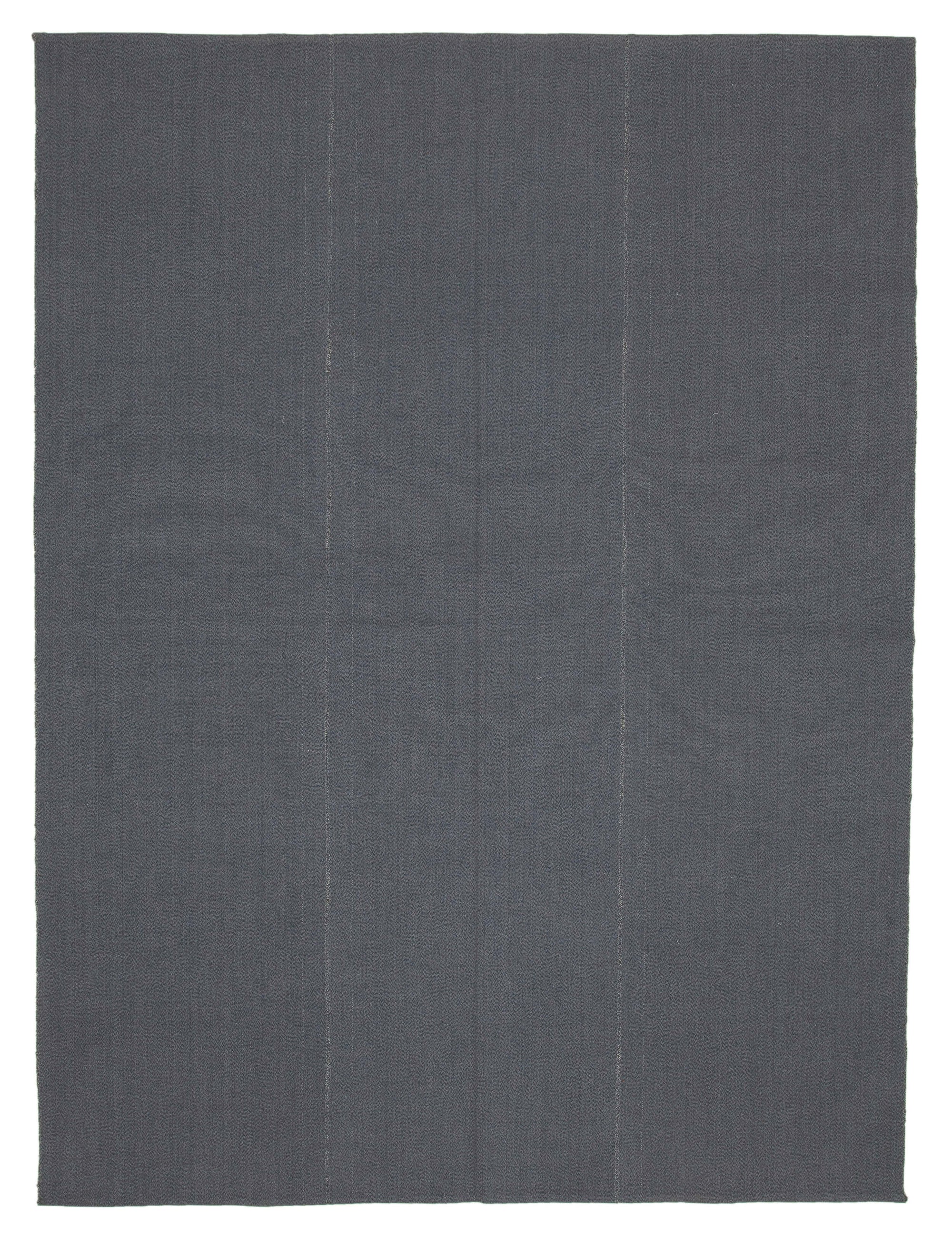 9 x 12 Grey Modern Kilim Rug - 4320