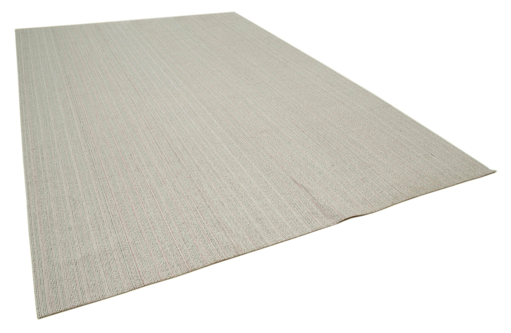 9 x 13 Beige Modern Kilim Rug - 4321