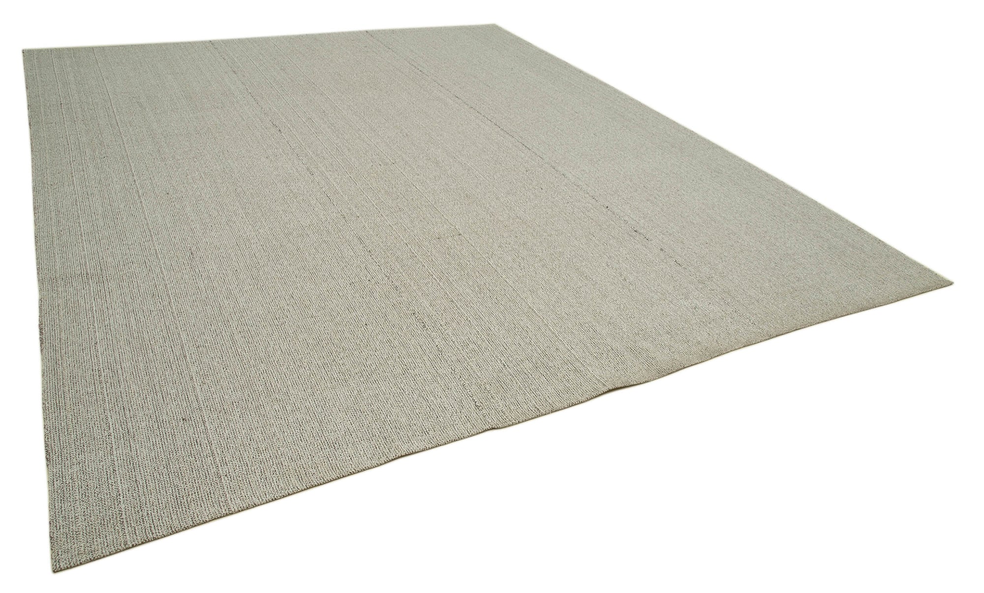 10 x 12 Beige Modern Kilim Rug - 4322