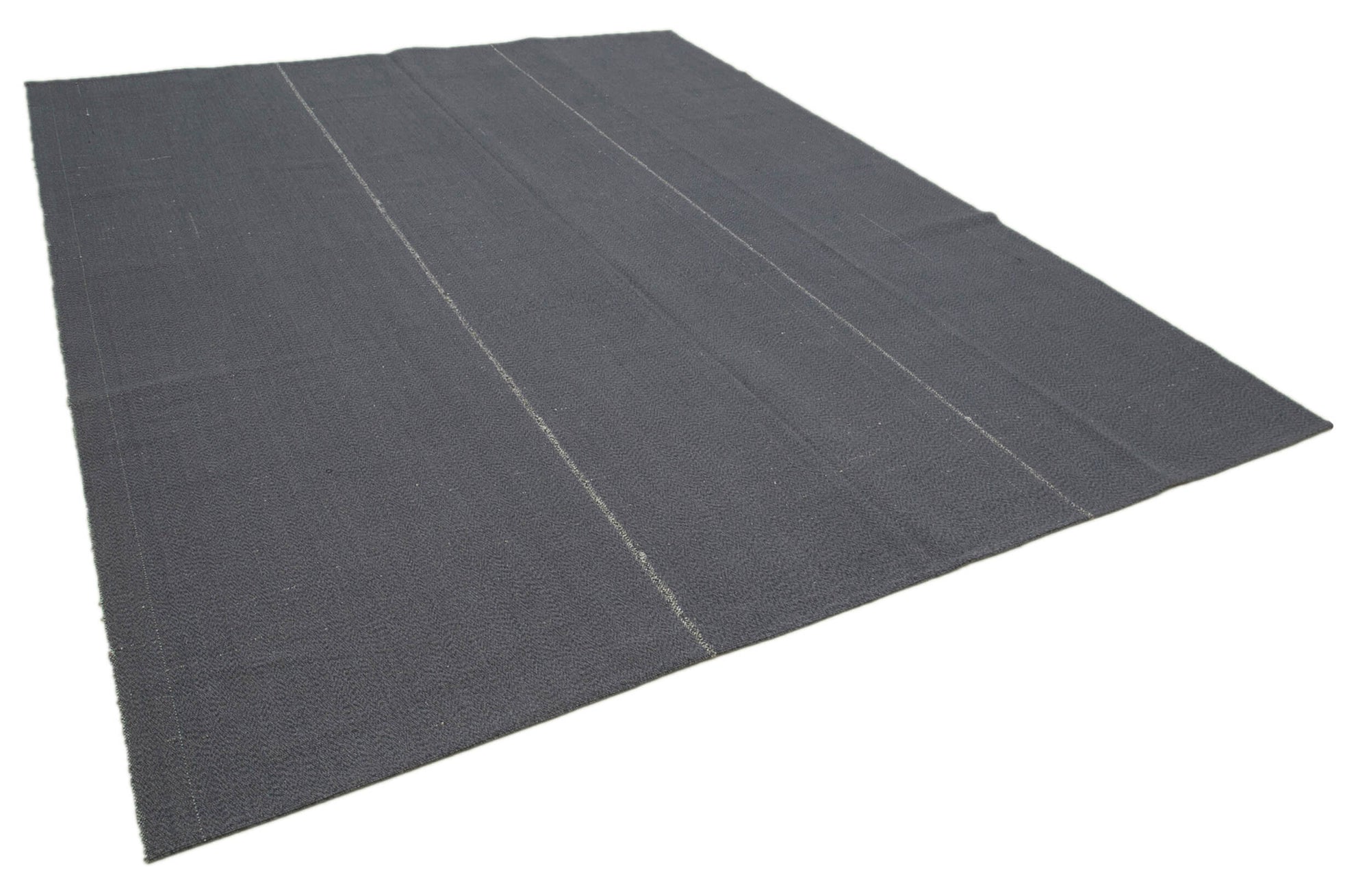 9 x 12 Grey Modern Kilim Rug - 4323