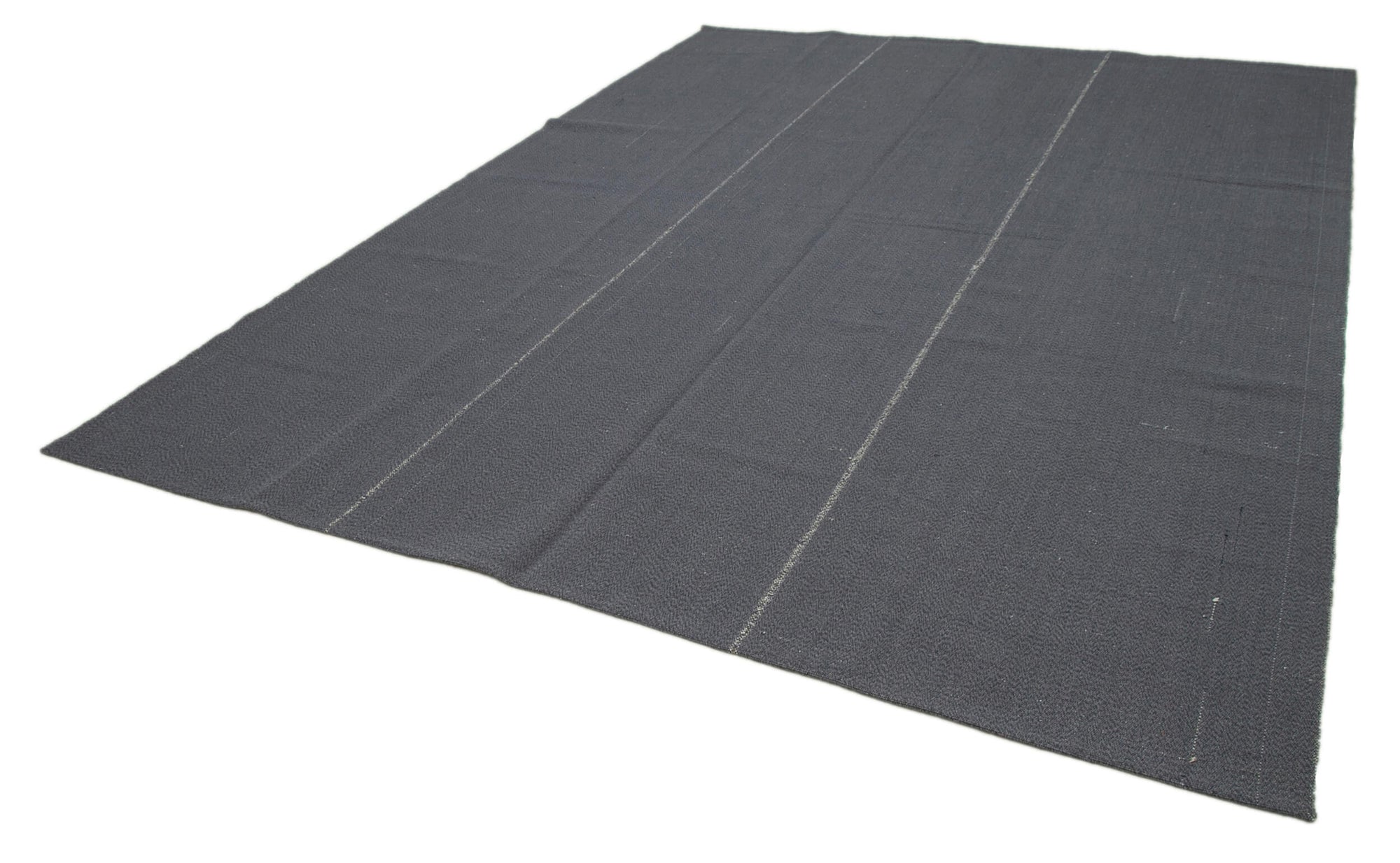 9 x 12 Grey Modern Kilim Rug - 4323