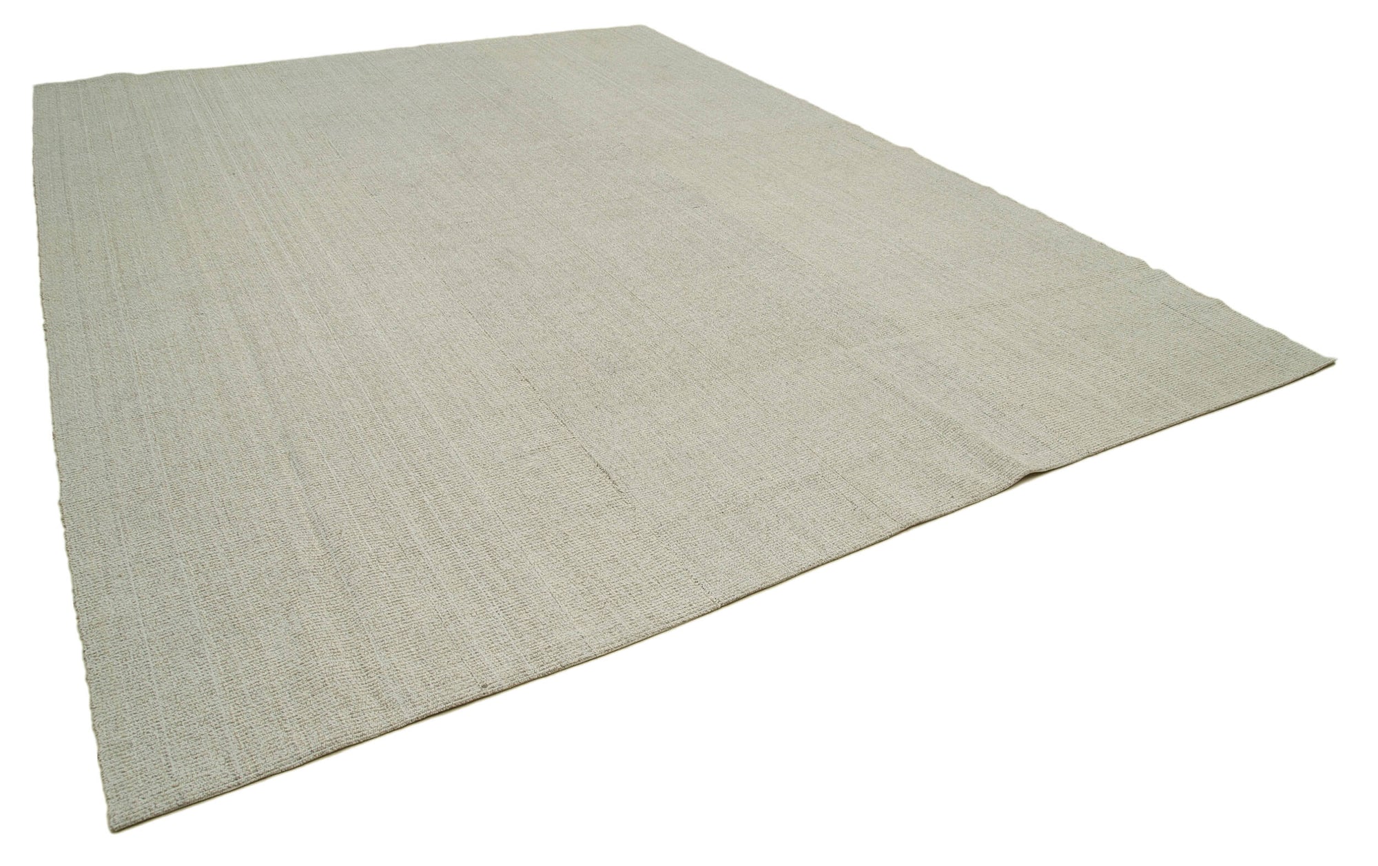 11 x 14 Beige Modern Kilim Rug - 4325