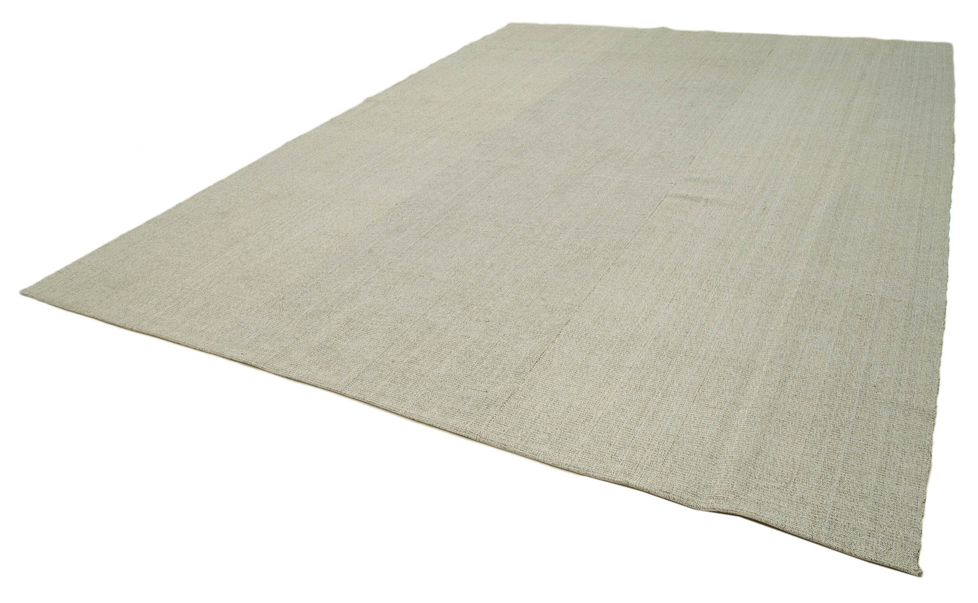 11 x 14 Beige Modern Kilim Rug - 4325