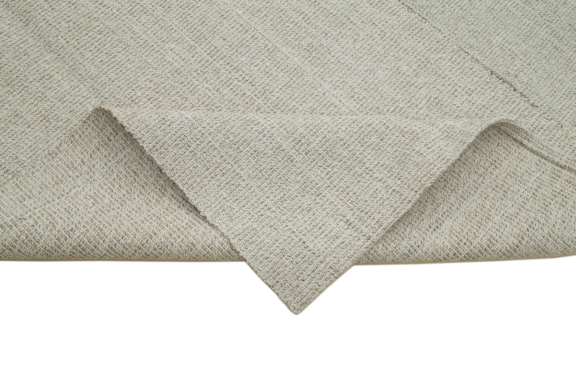 11 x 14 Beige Modern Kilim Rug - 4325