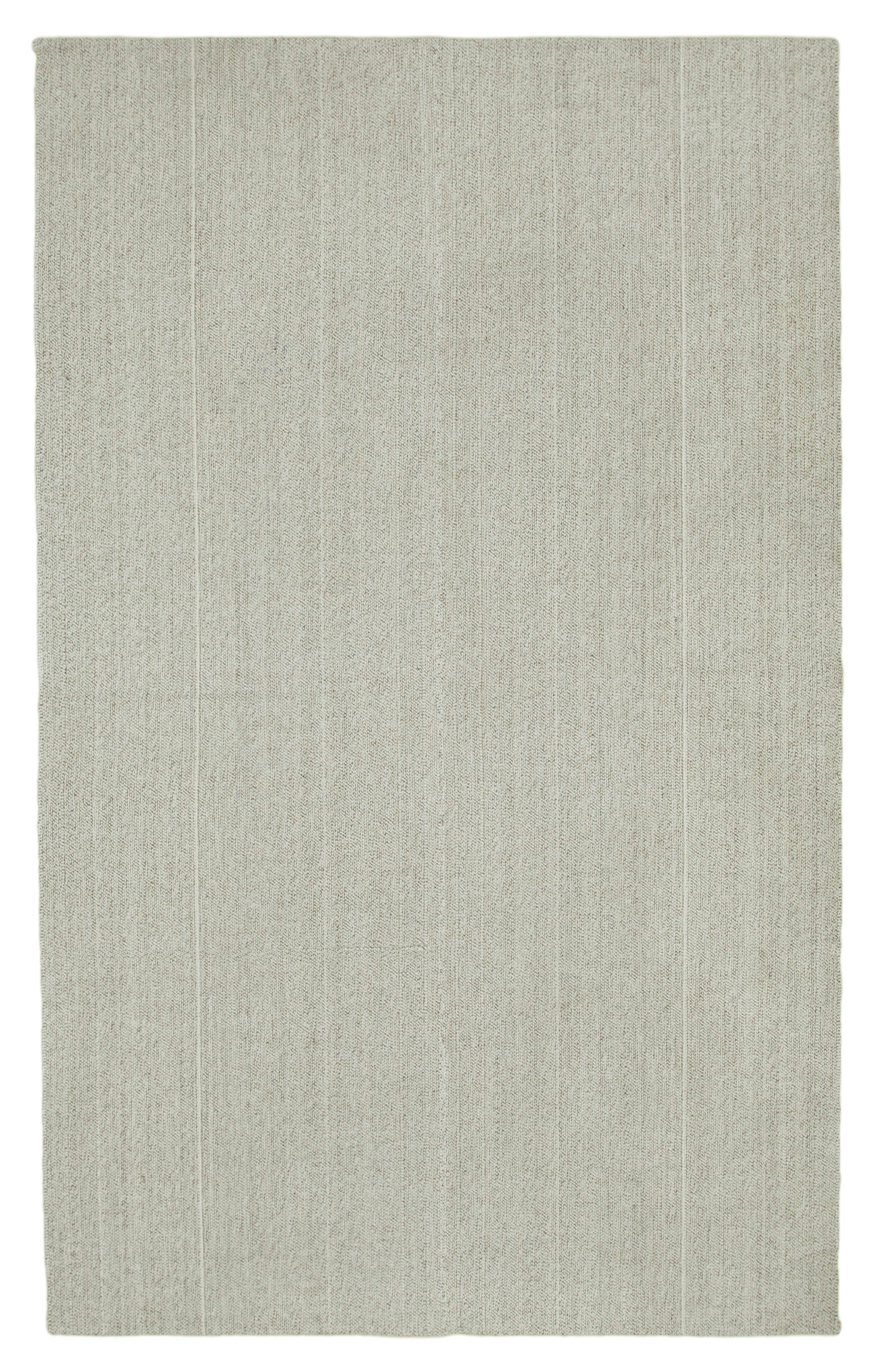 6 x 10 Beige Modern Kilim Rug - 4342