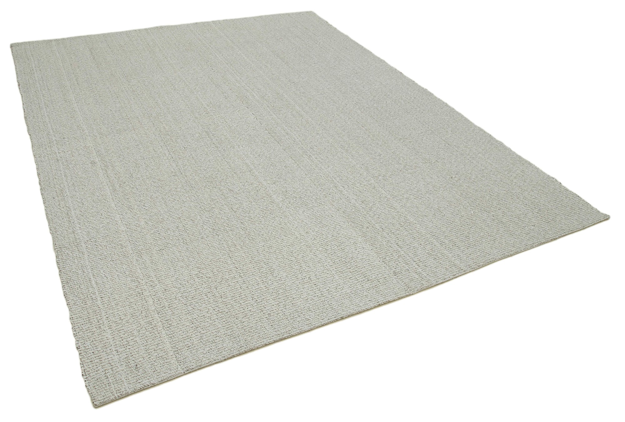 7 x 9 Beige Modern Kilim Rug - 4345