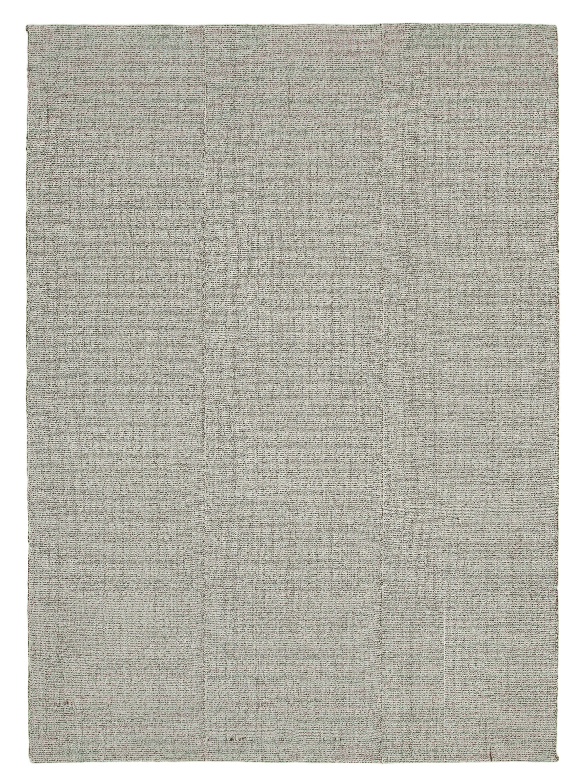 6 x 9 Grey Modern Kilim Rug - 4346