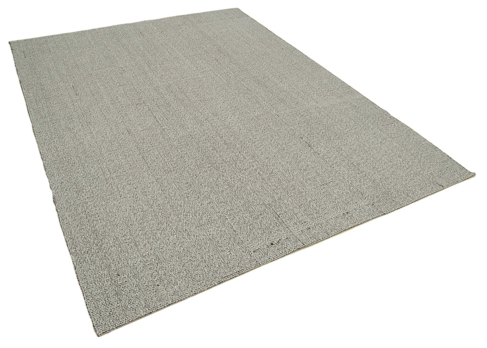 6 x 9 Grey Modern Kilim Rug - 4346