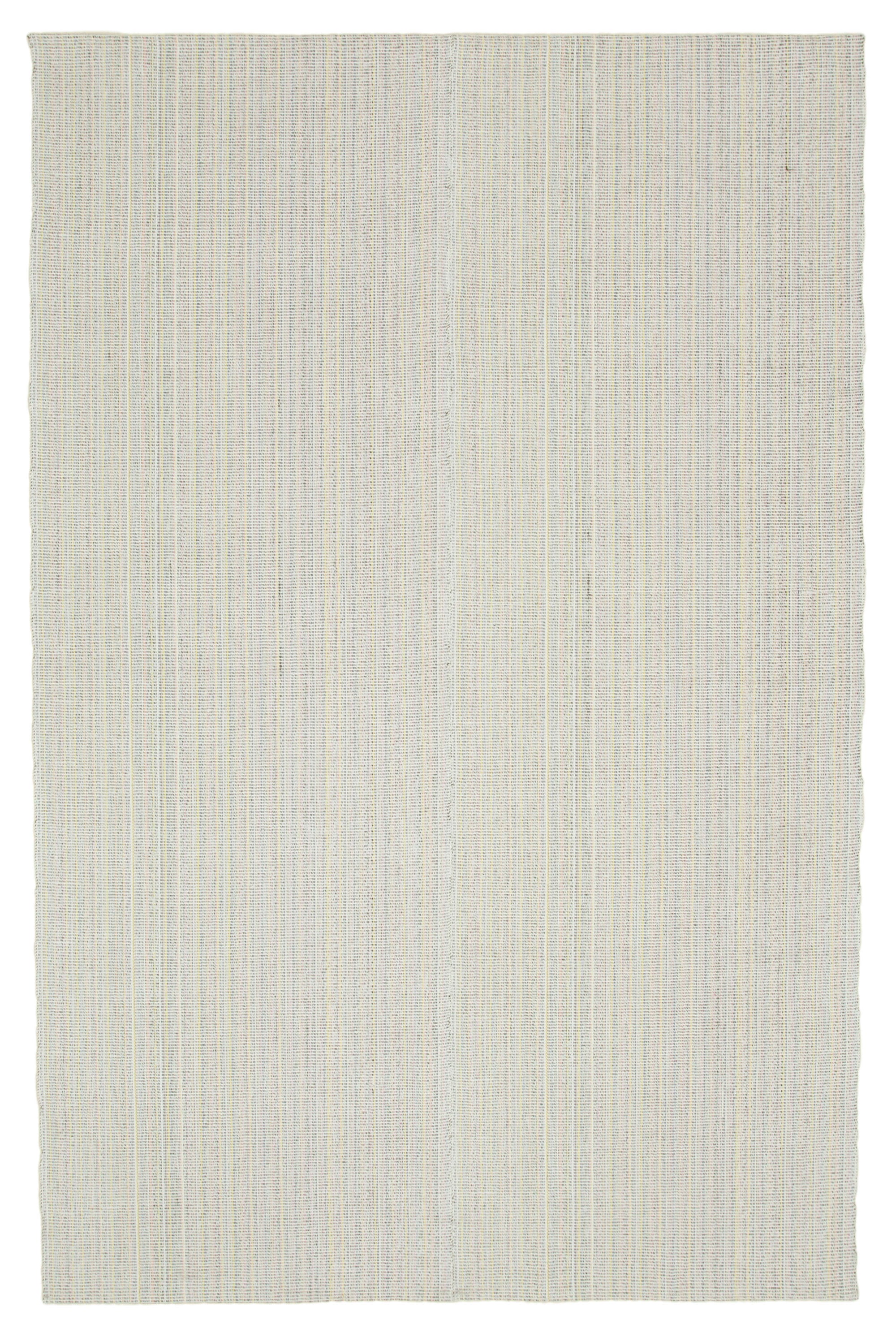 7 x 10 Beige Modern Kilim Rug - 4347