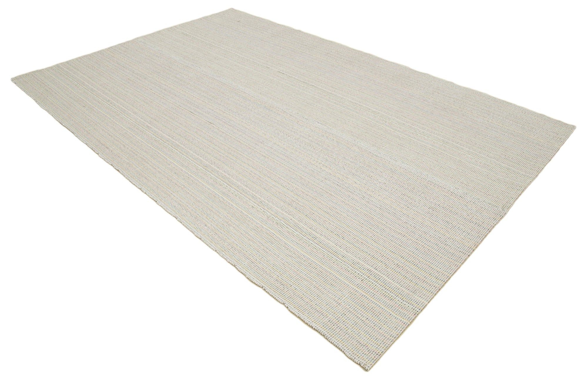 7 x 10 Beige Modern Kilim Rug - 4347