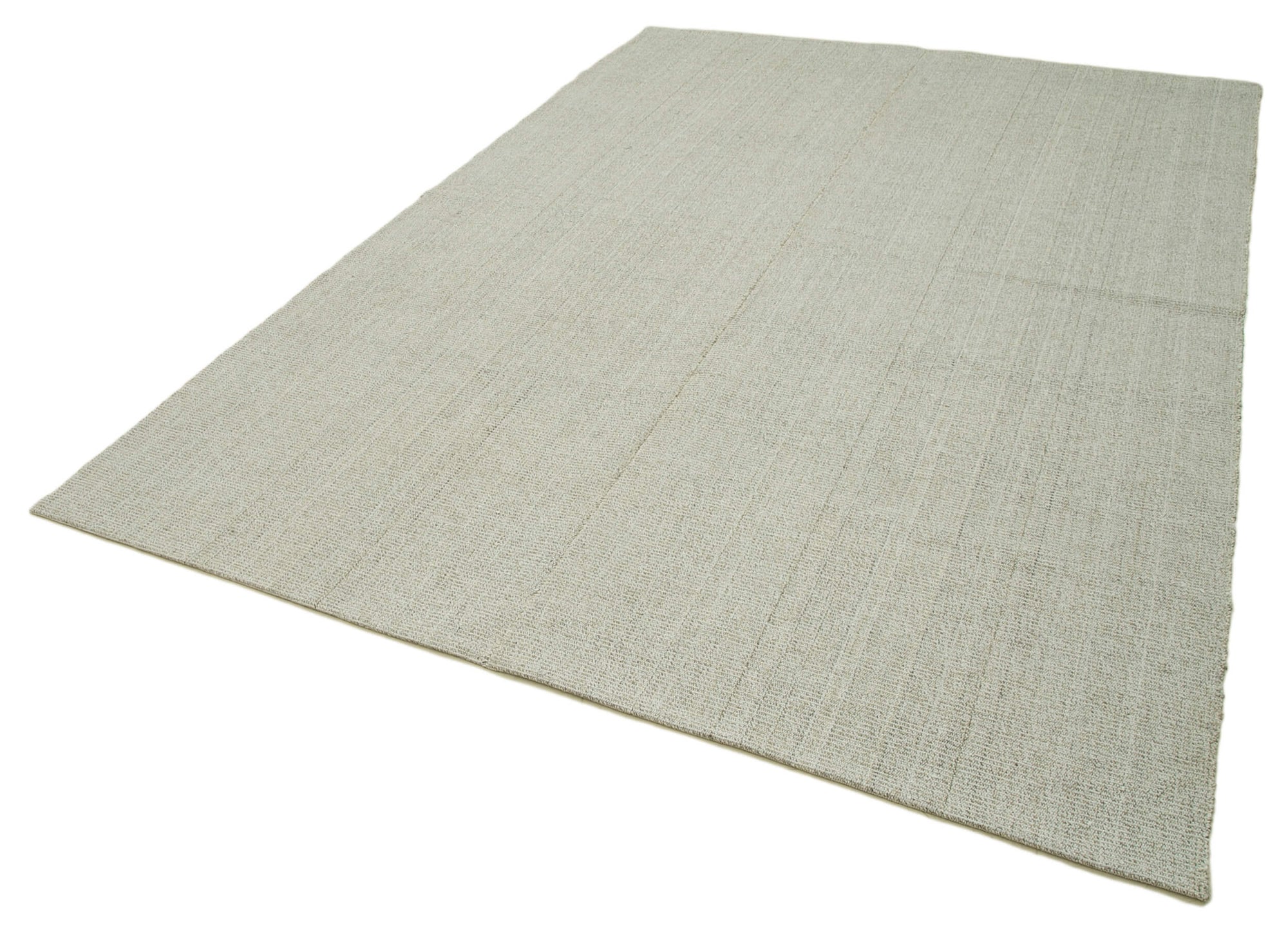 7 x 10 Beige Modern Kilim Rug - 4358