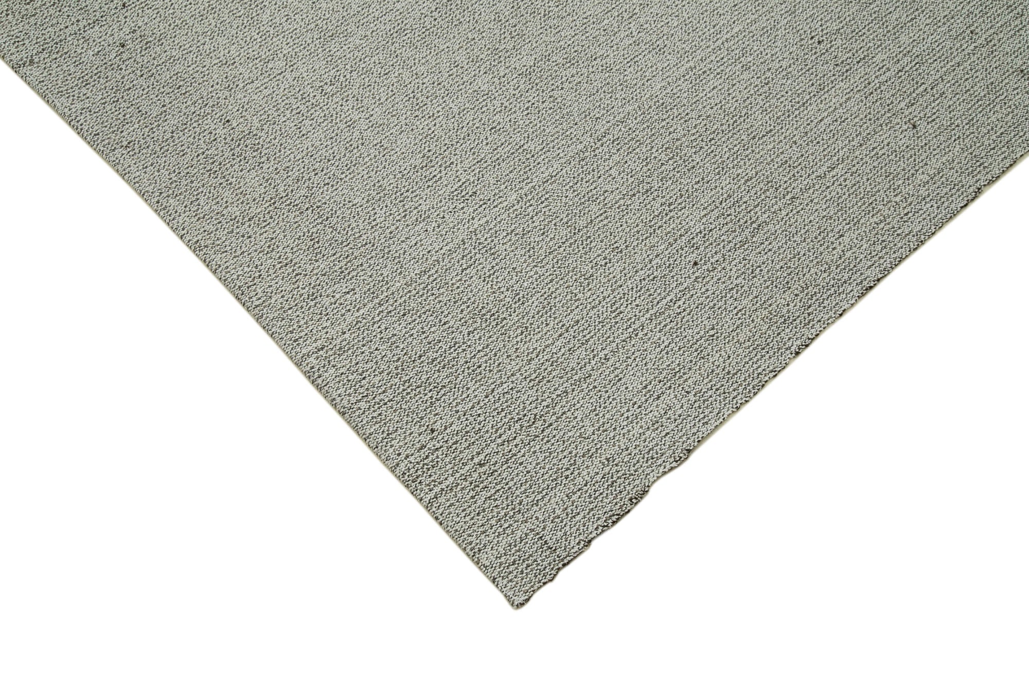 7 x 9 Grey Modern Kilim Rug - 4364