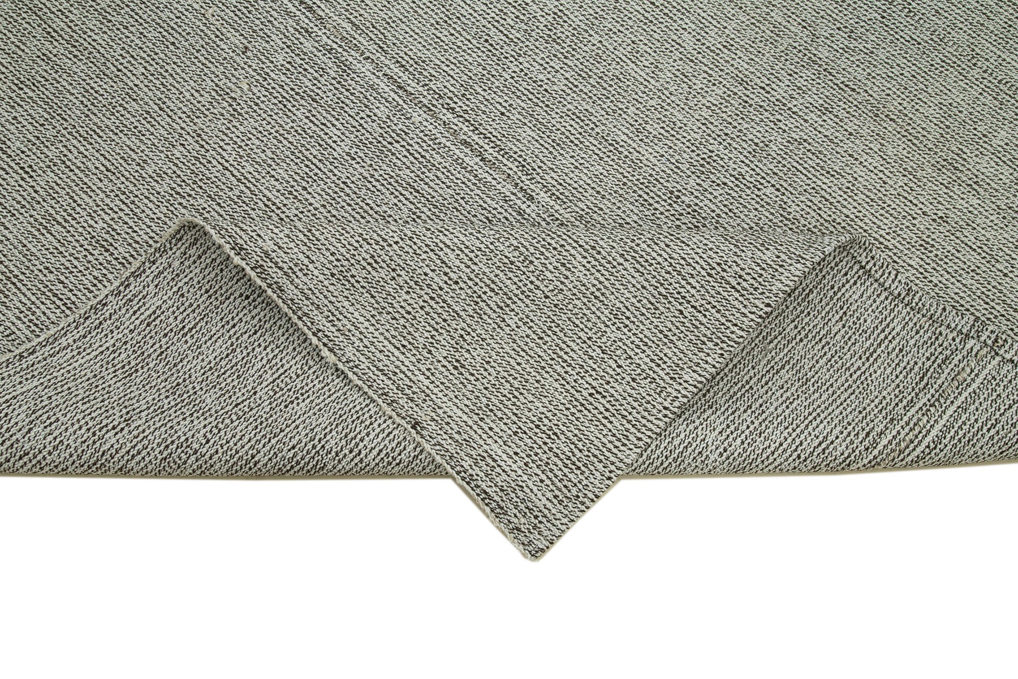 8 x 9 Grey Modern Kilim Rug - 4365