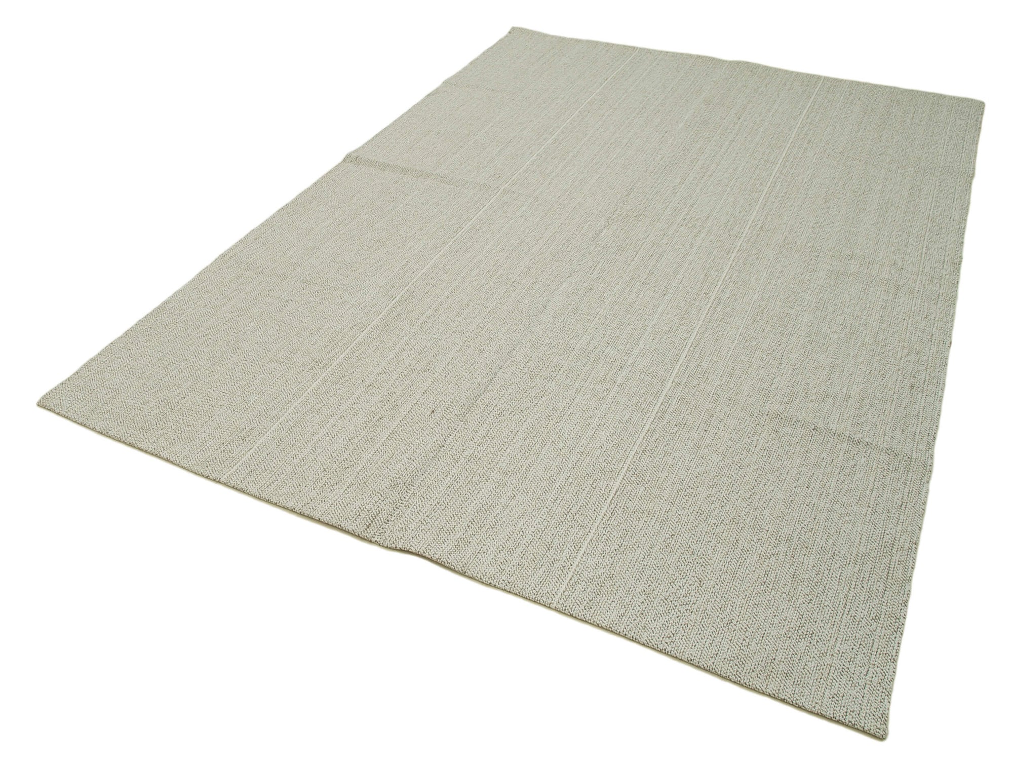 6 x 9 Beige Modern Kilim Rug - 4369