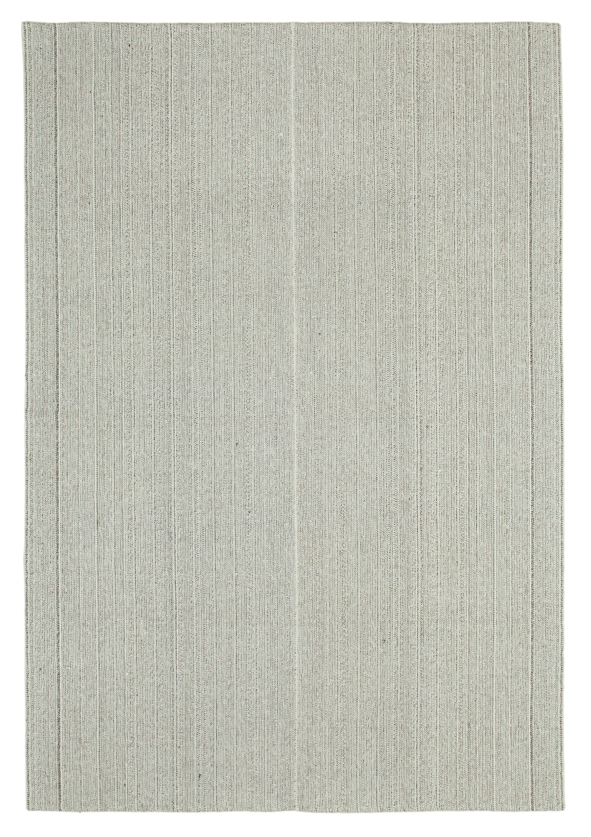 7 x 10 Beige Modern Kilim Rug - 4371