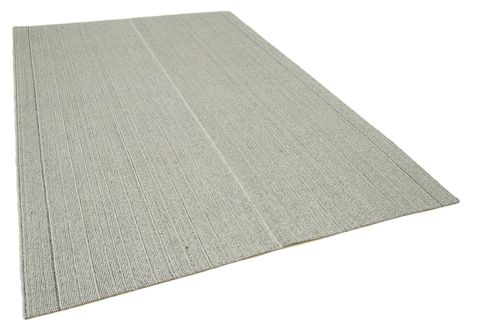 7 x 10 Beige Modern Kilim Rug - 4371