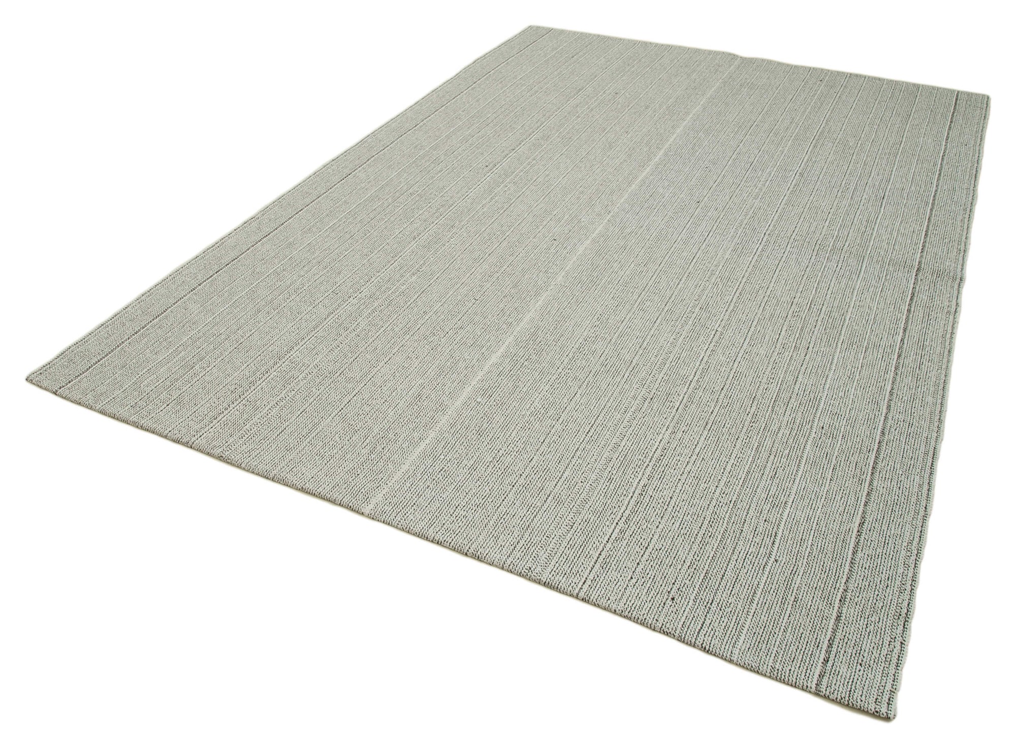 7 x 10 Beige Modern Kilim Rug - 4371