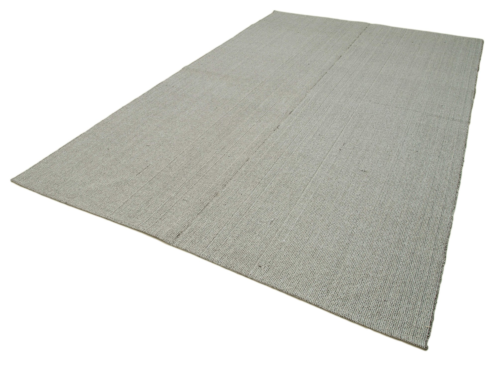 7 x 12 Grey Modern Kilim Rug - 4372