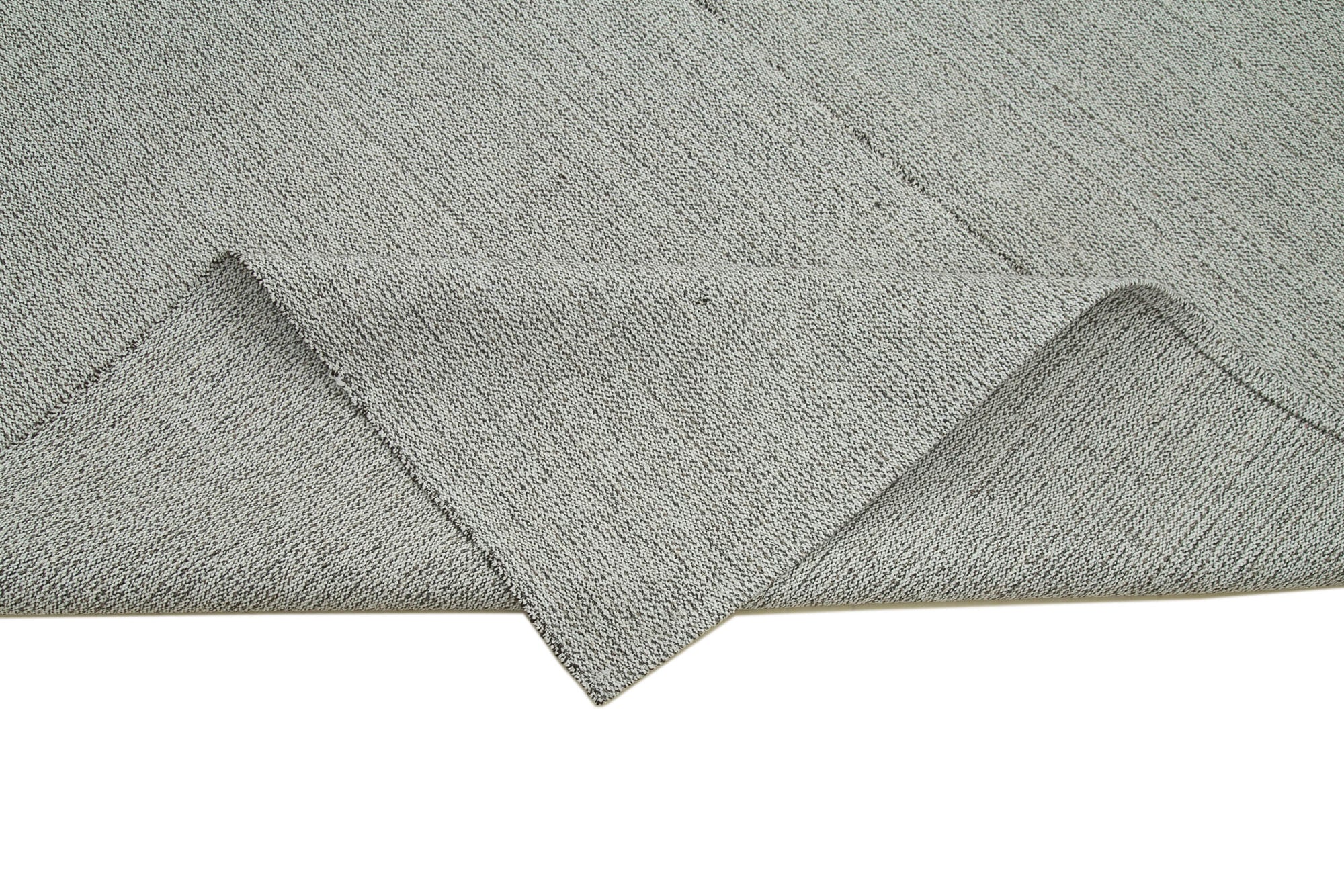 7 x 12 Grey Modern Kilim Rug - 4372