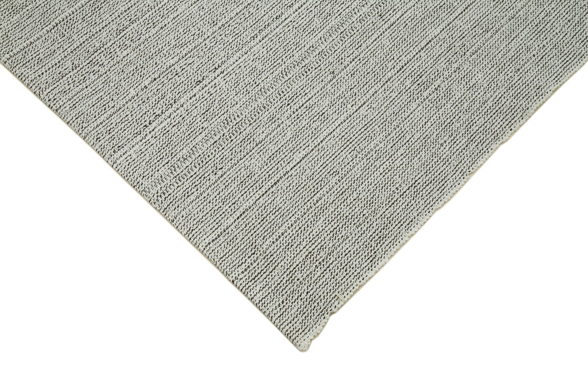 7 x 10 Grey Modern Kilim Rug - 4377