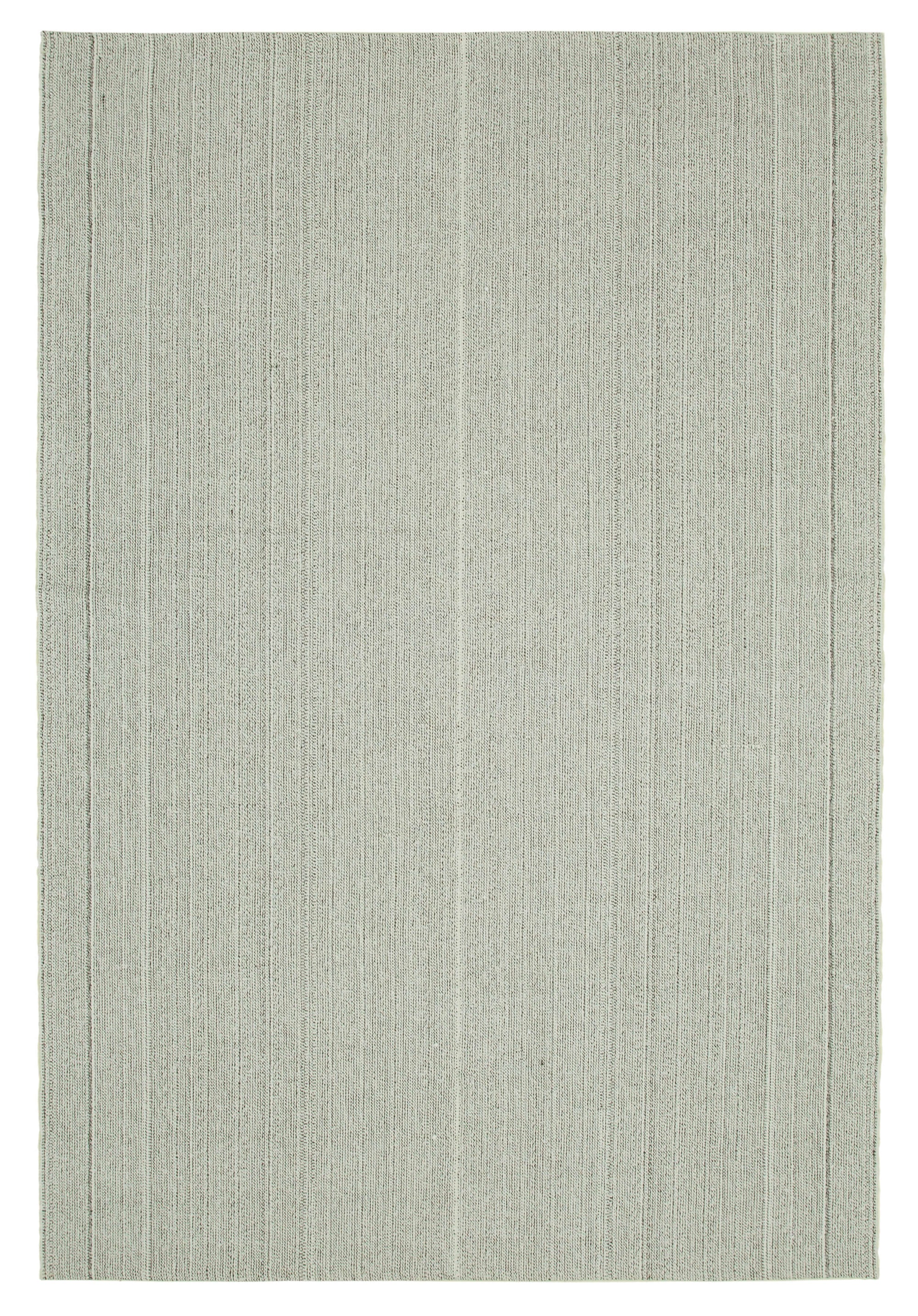 7 x 10 Beige Modern Kilim Rug - 4379