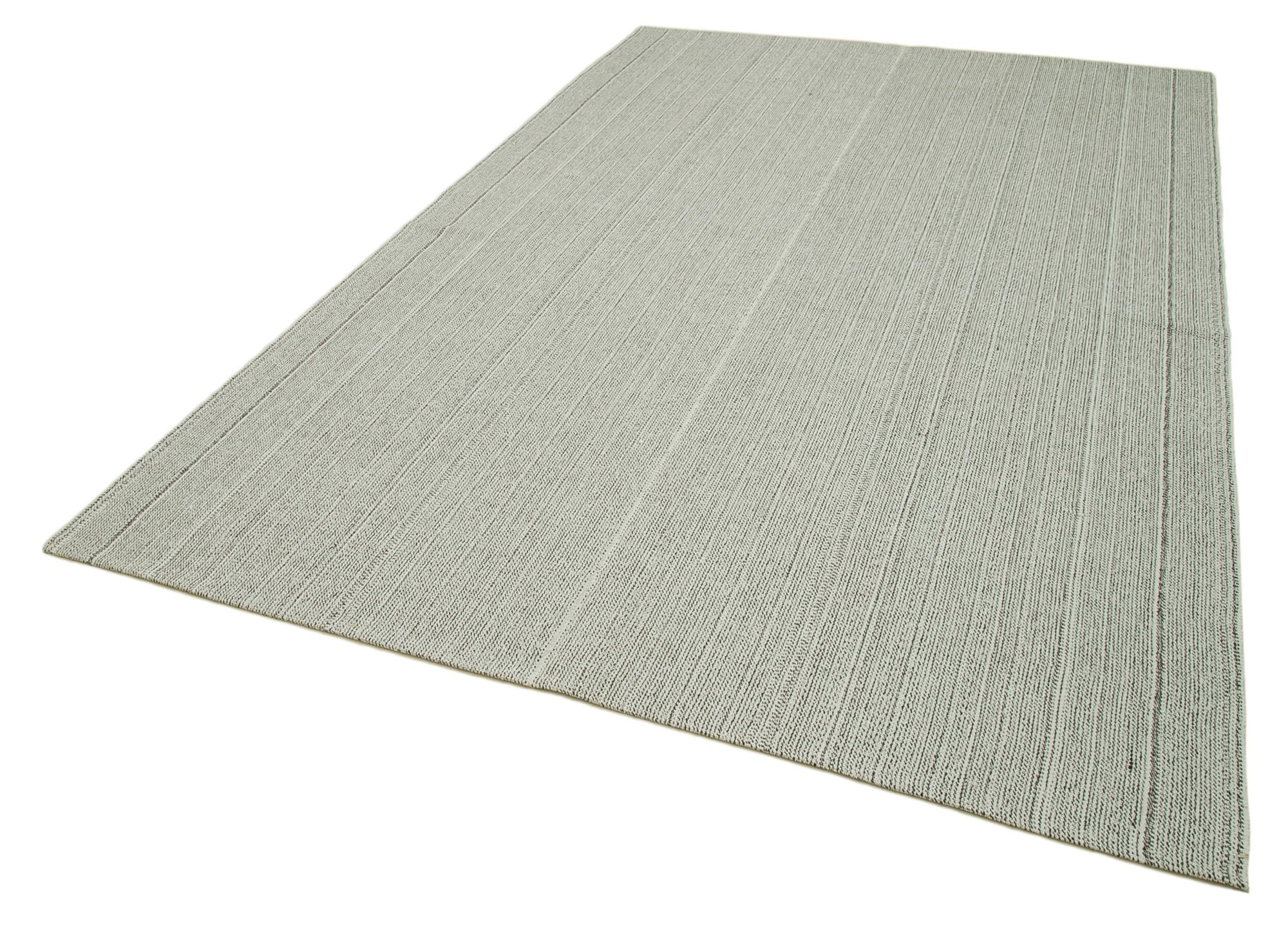 7 x 10 Beige Modern Kilim Rug - 4379