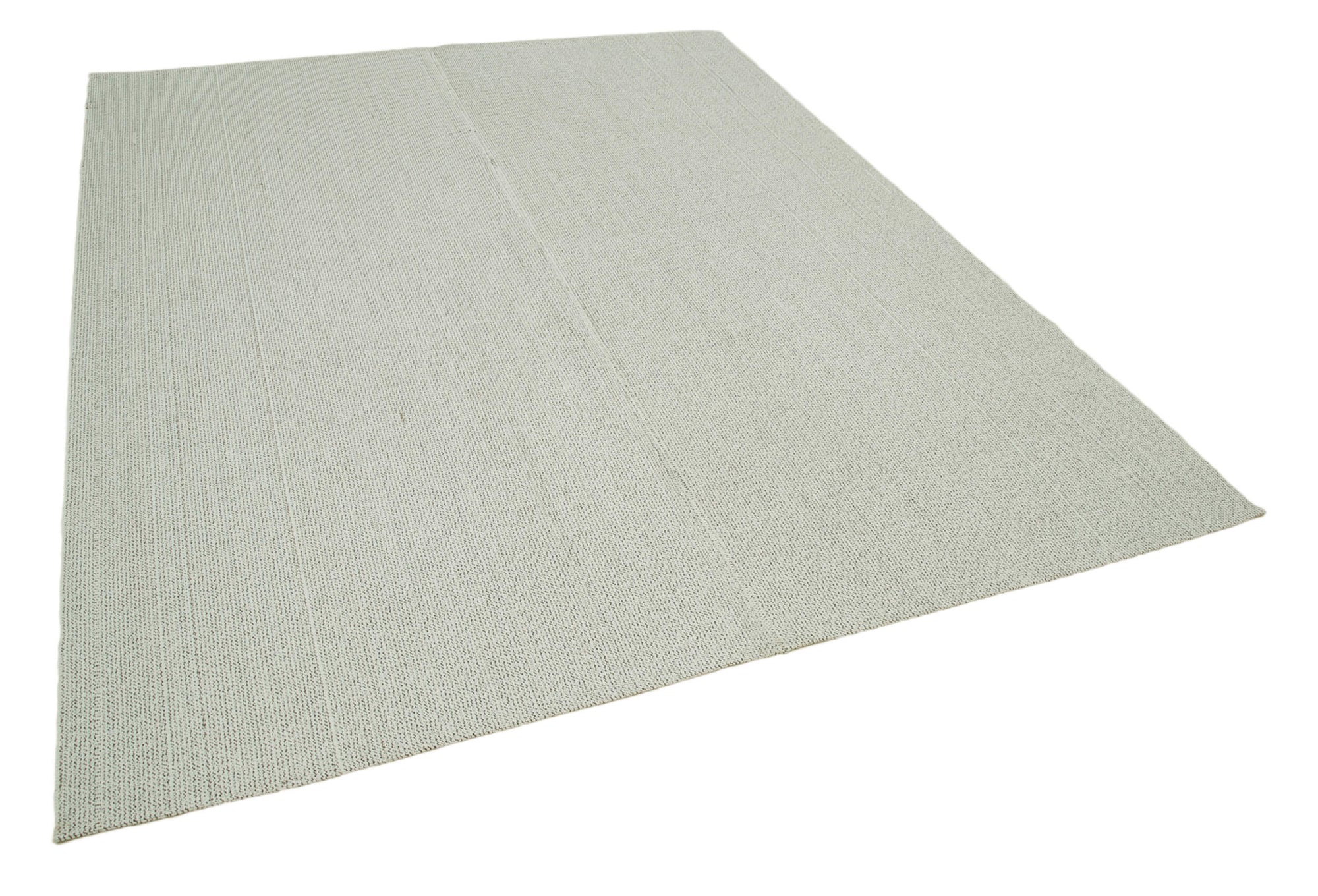 7 x 9 Beige Modern Kilim Rug - 4381