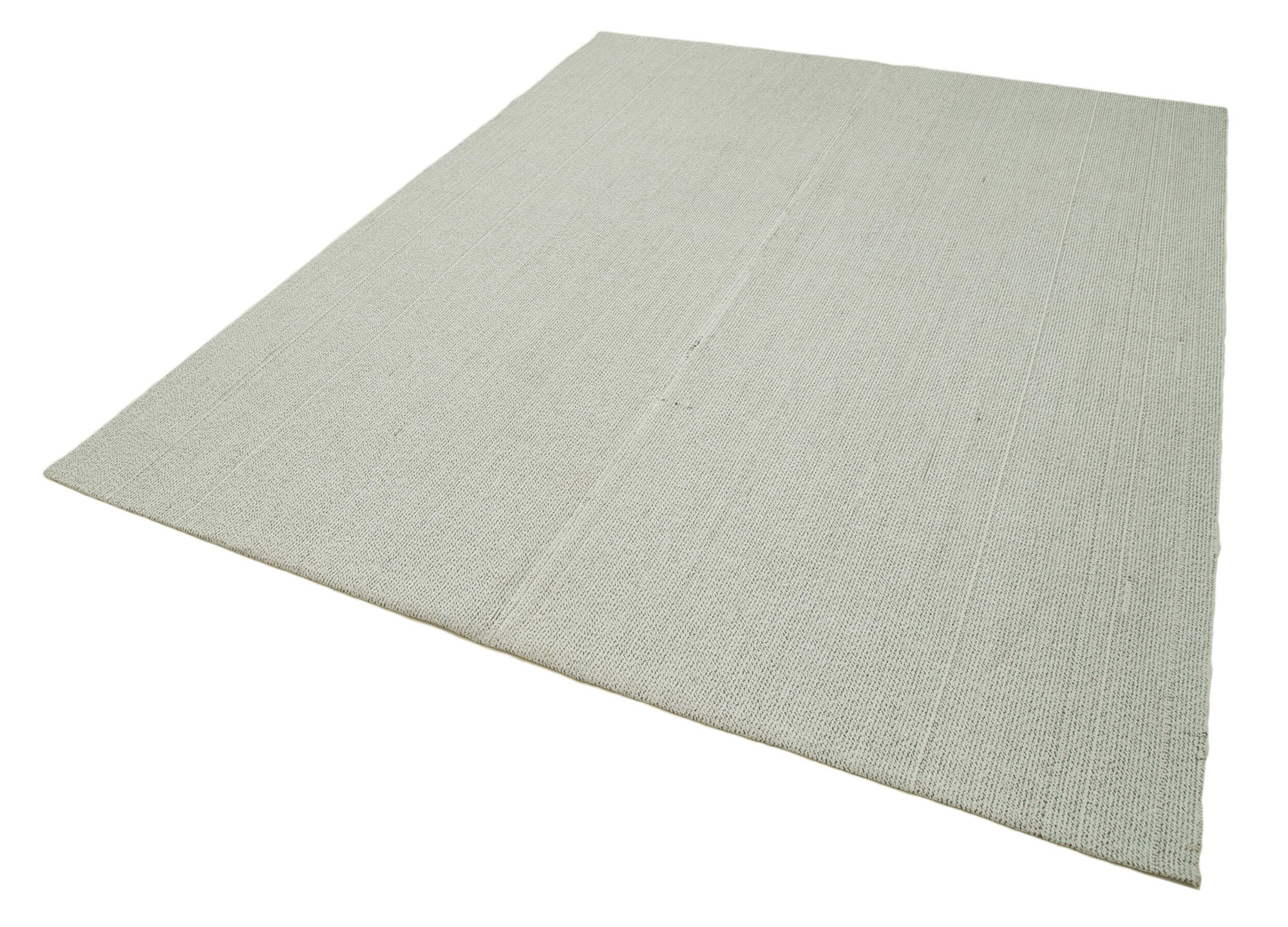 7 x 9 Beige Modern Kilim Rug - 4381