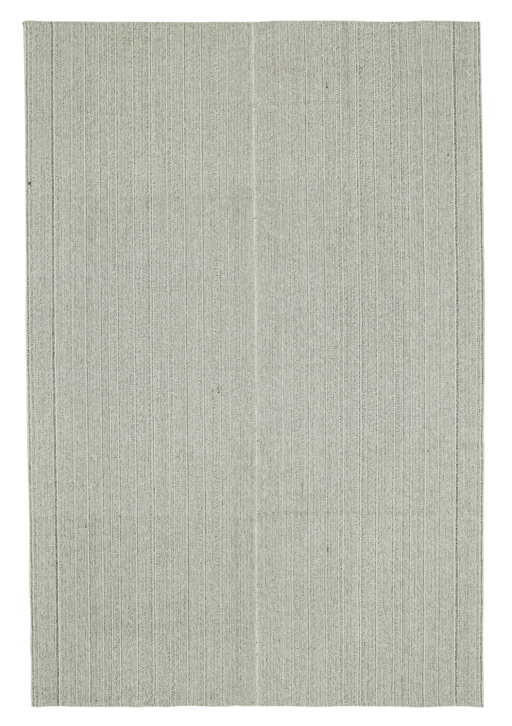 7 x 10 Beige Modern Kilim Rug - 4384