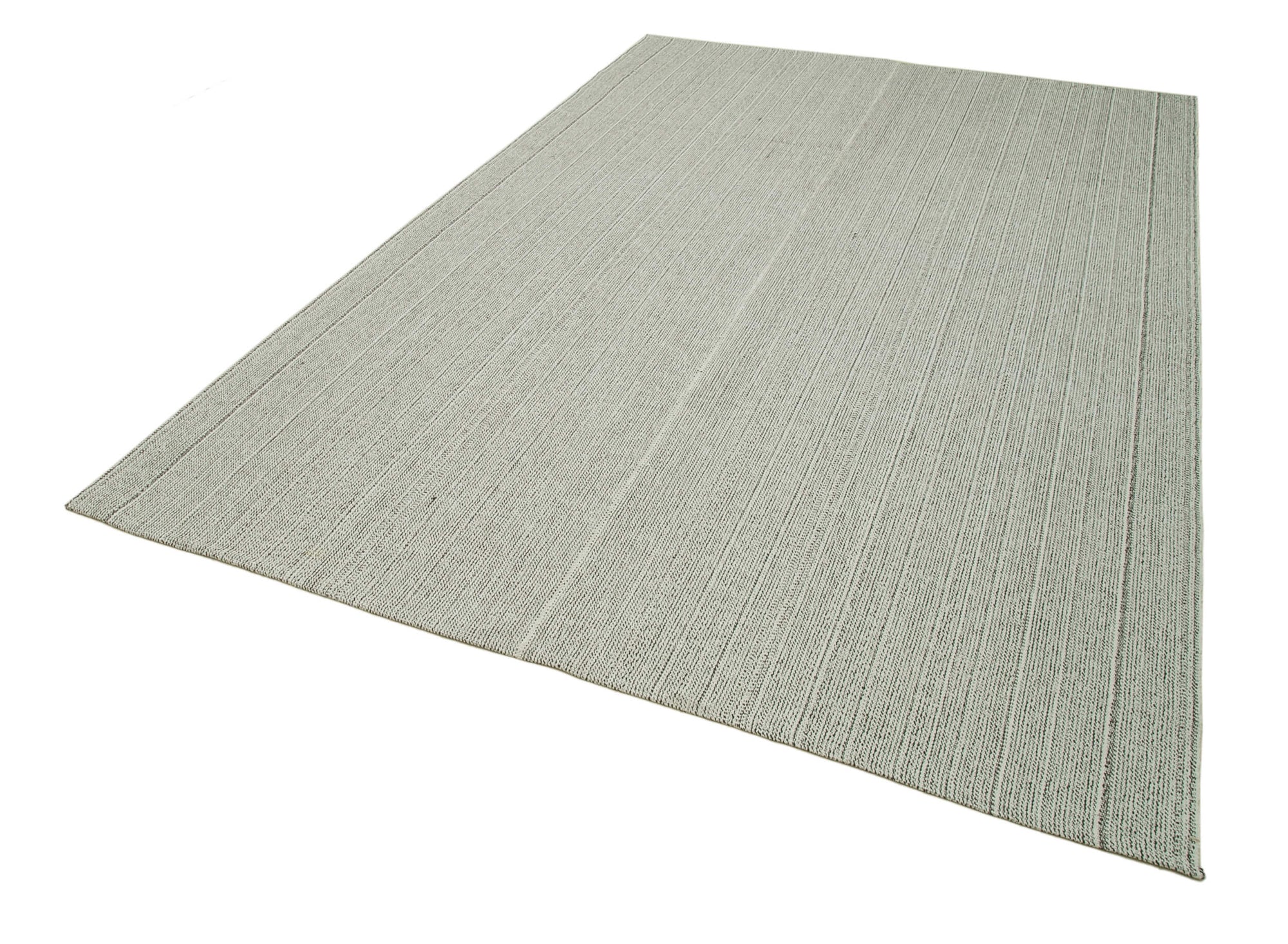 7 x 10 Beige Modern Kilim Rug - 4384