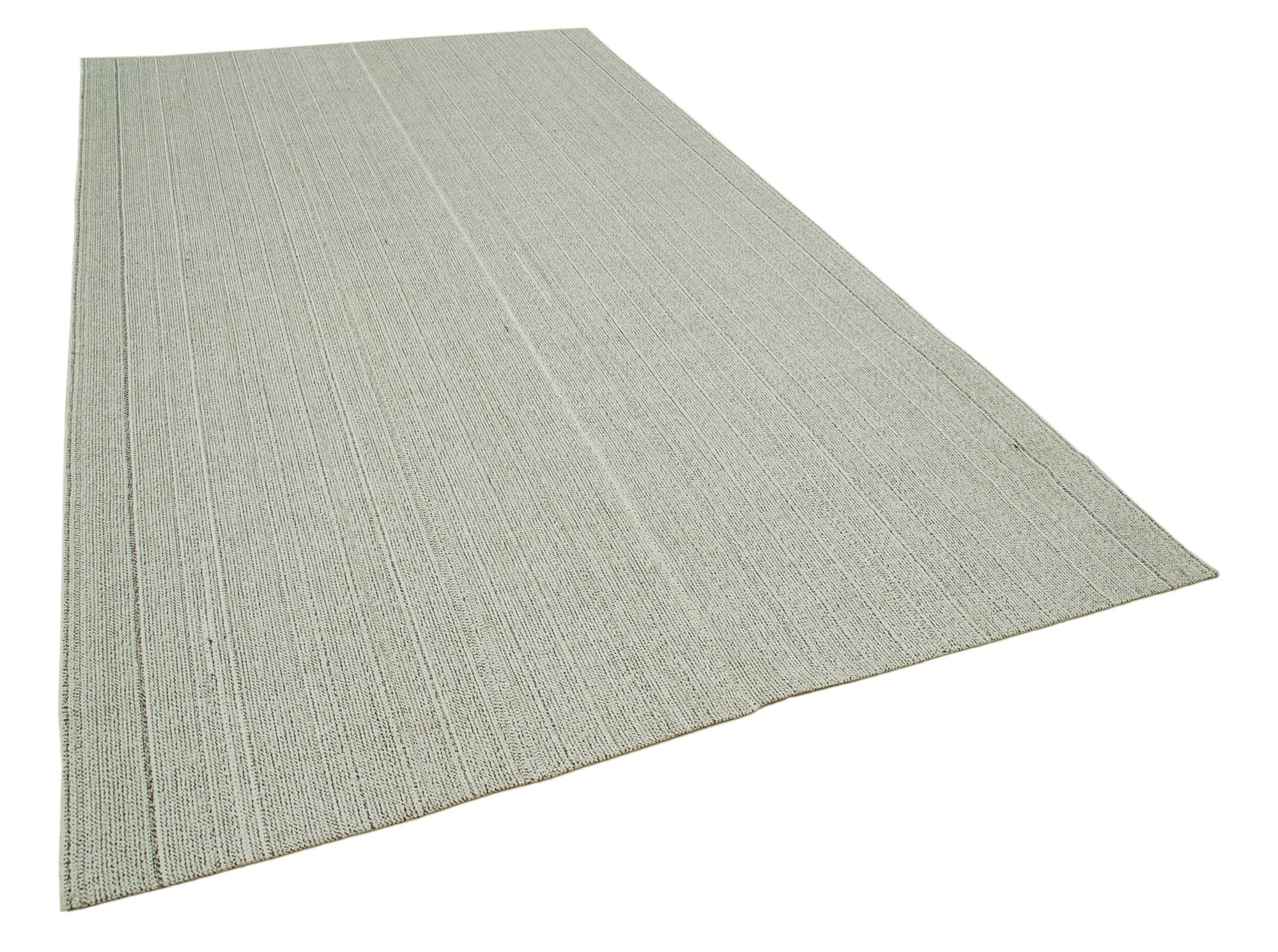 7 x 12 Beige Modern Kilim Rug - 4385