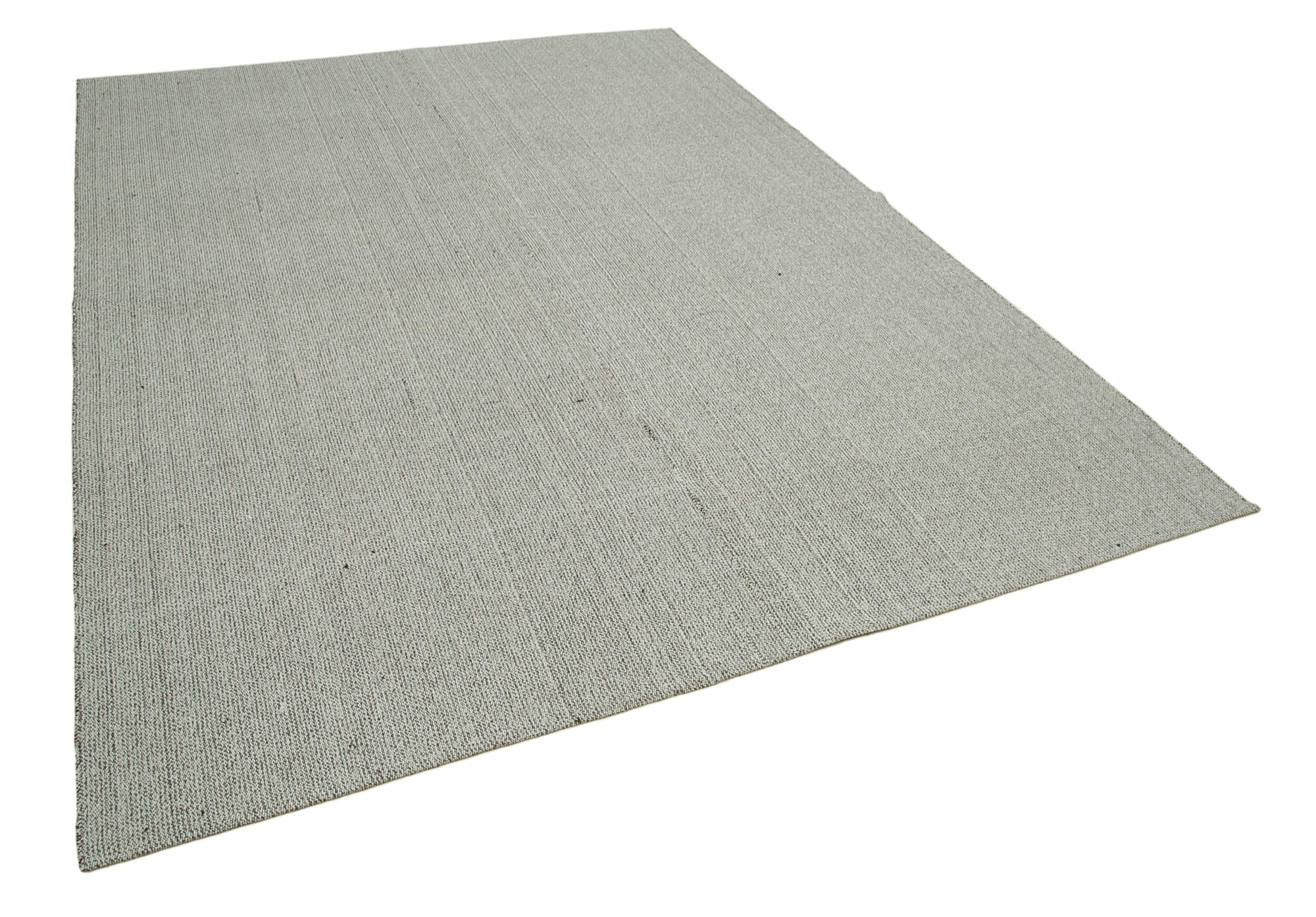 7 x 10 Grey Modern Kilim Rug - 4386