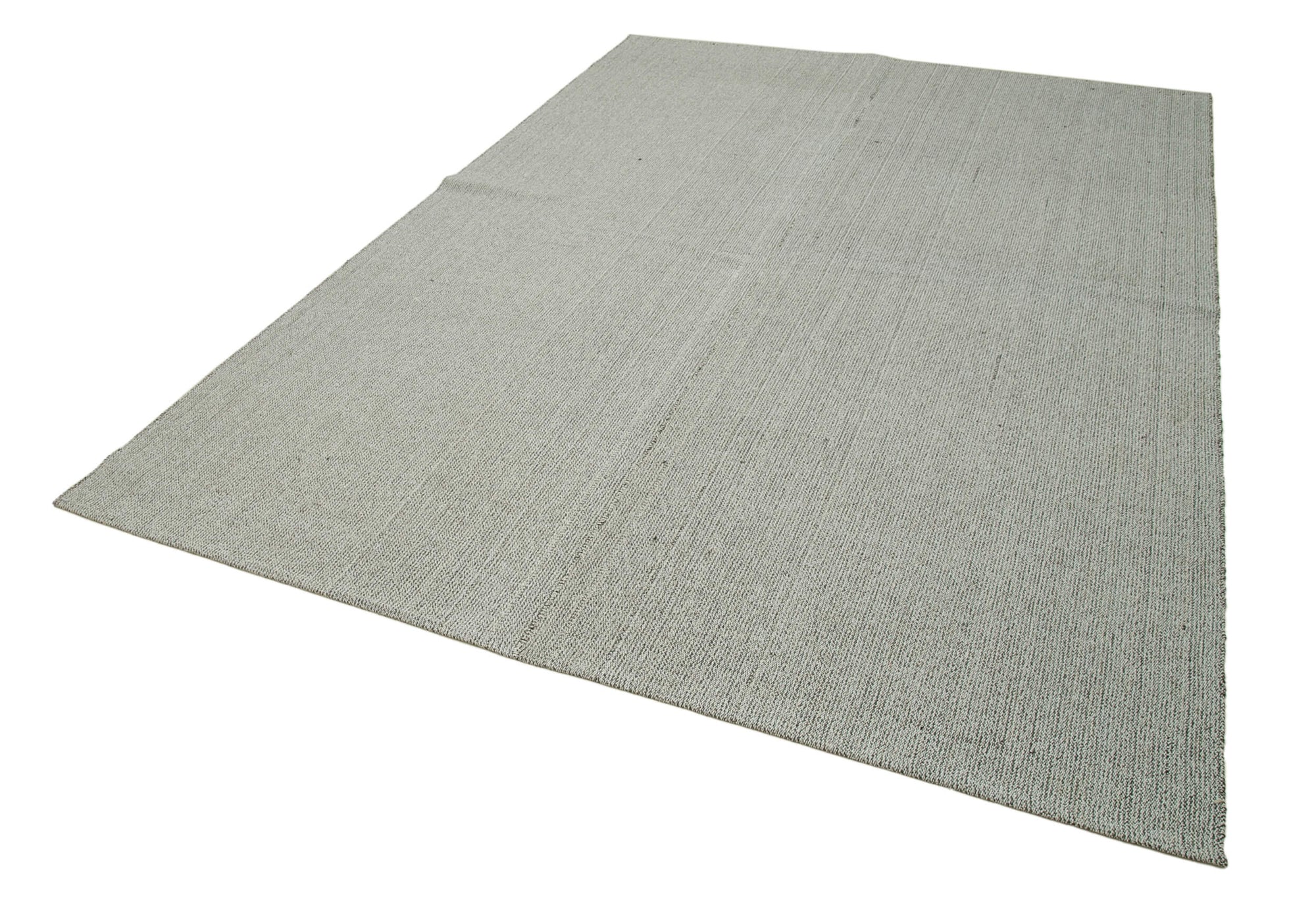 7 x 10 Grey Modern Kilim Rug - 4386