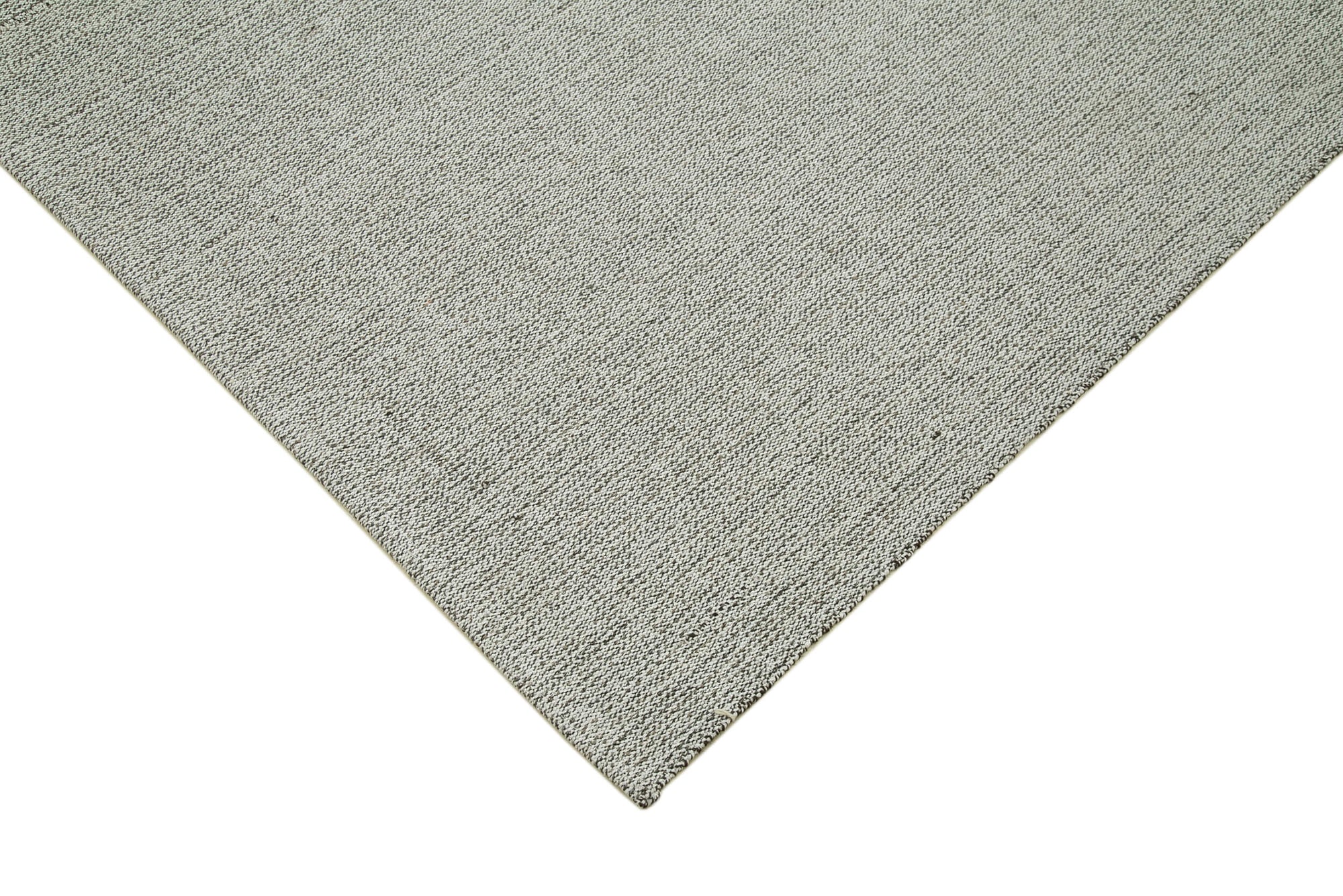 7 x 10 Grey Modern Kilim Rug - 4386