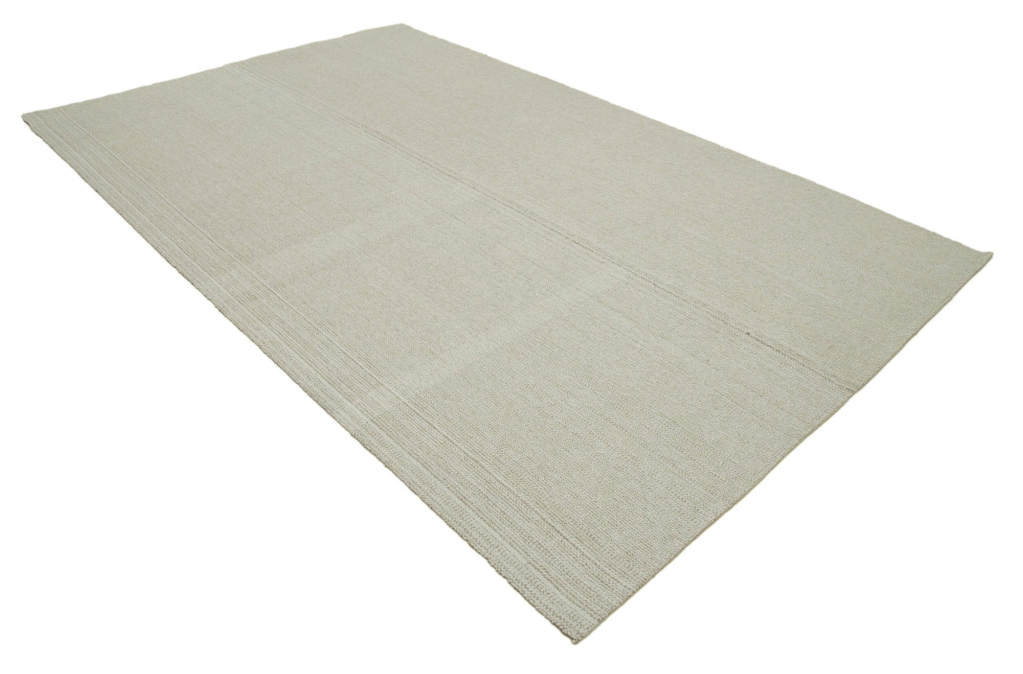 7 x 11 Beige Modern Kilim Rug - 4388