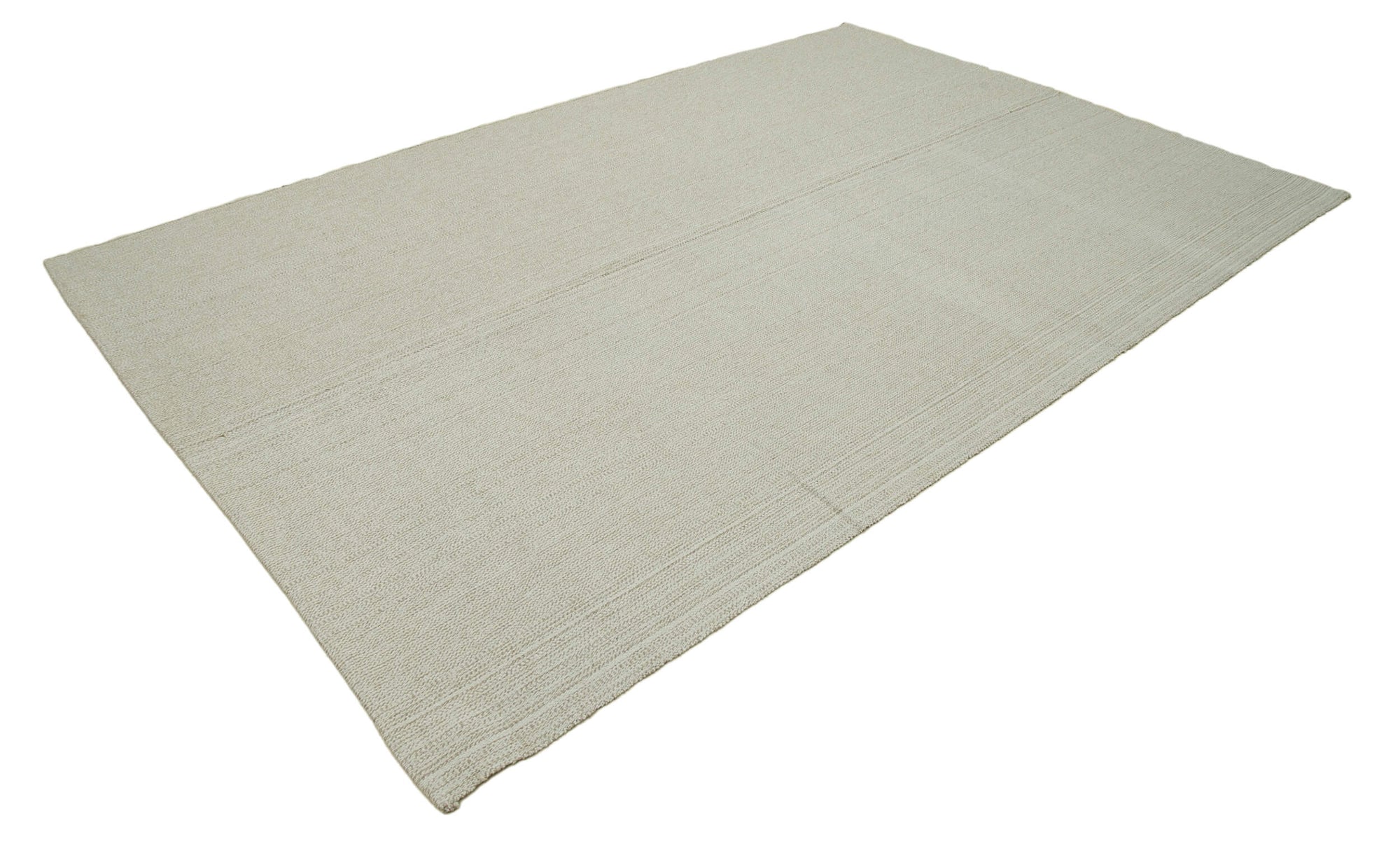 7 x 11 Beige Modern Kilim Rug - 4388