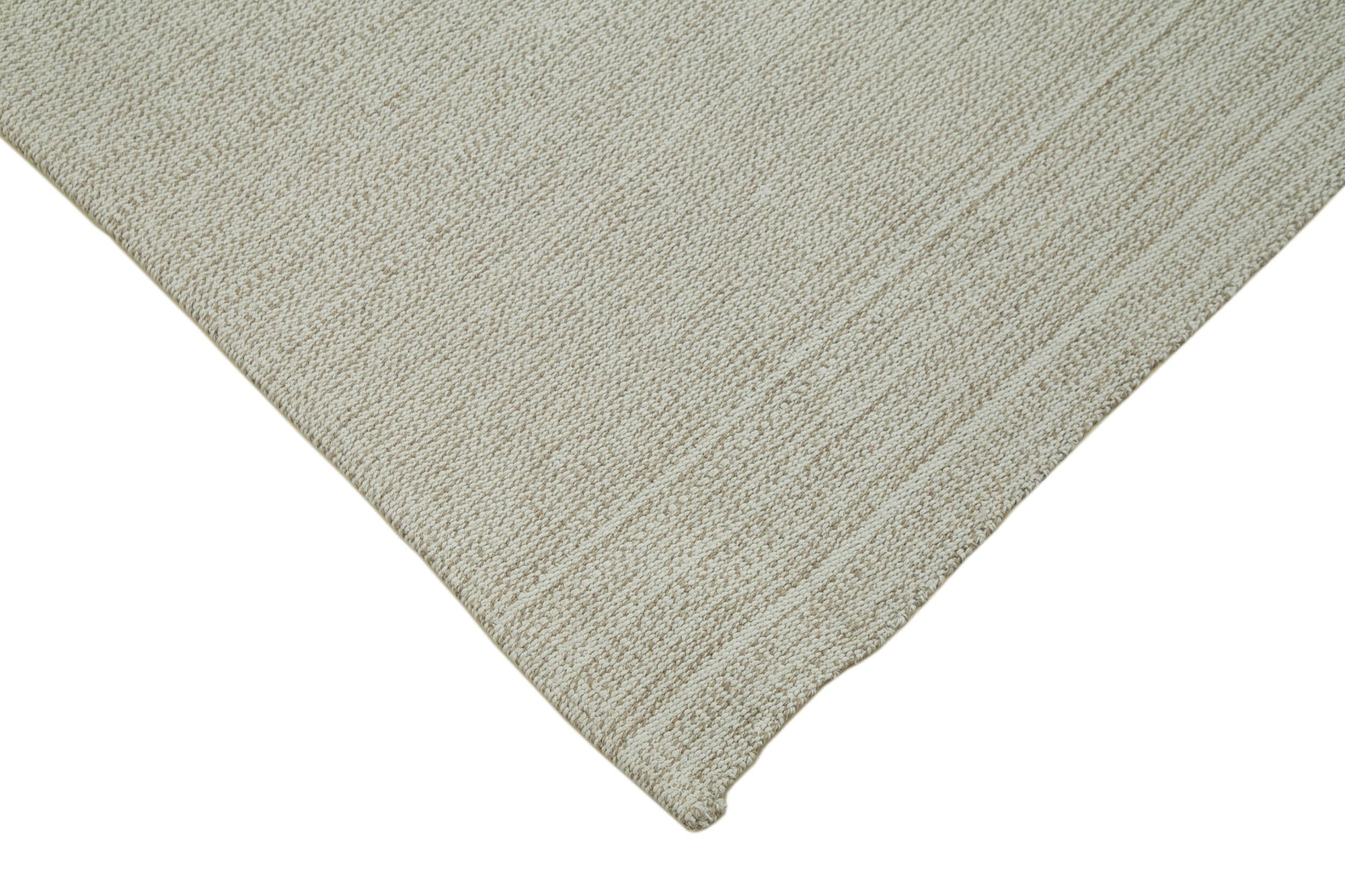 7 x 11 Beige Modern Kilim Rug - 4388