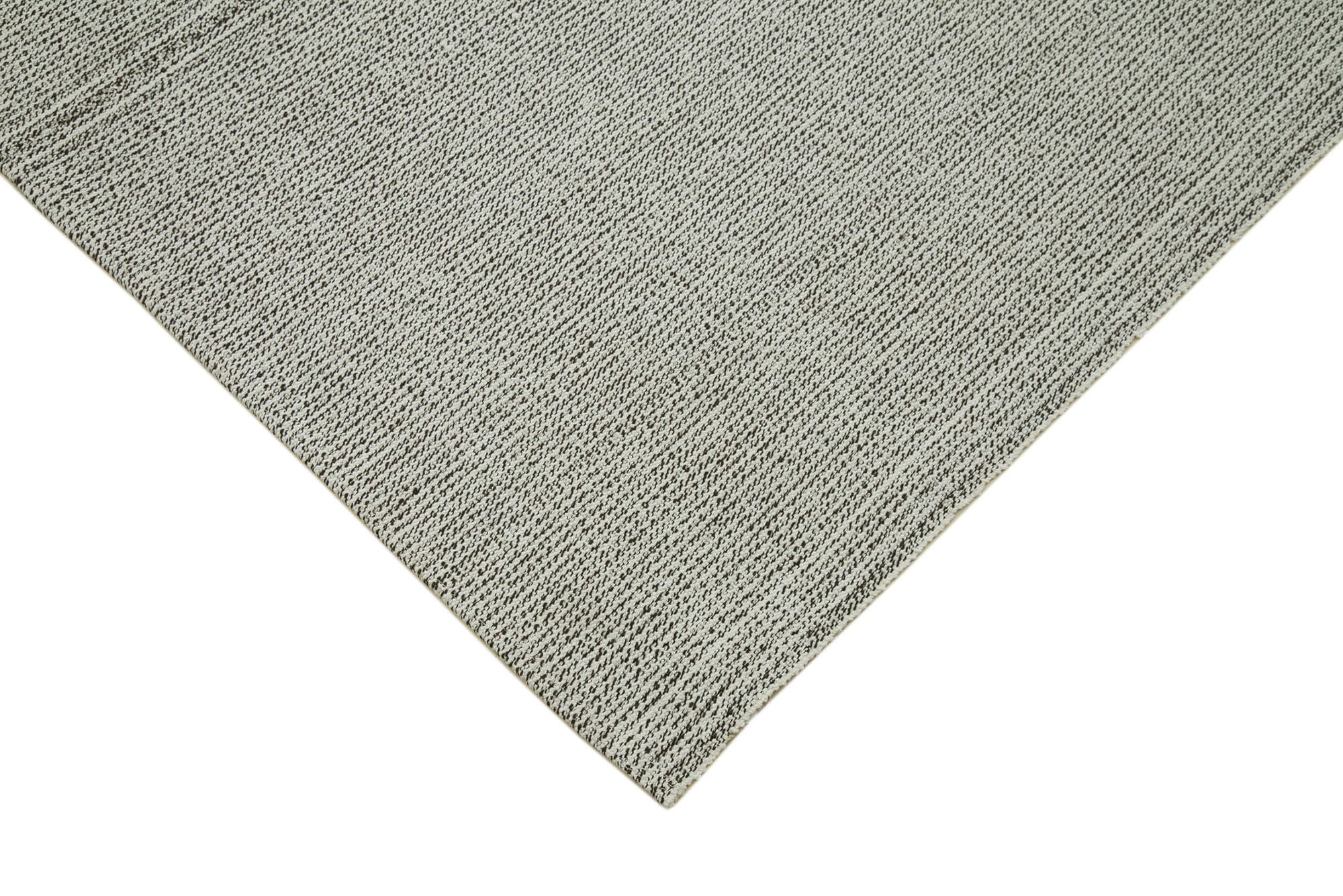 8 x 11 Grey Modern Kilim Rug - 4391